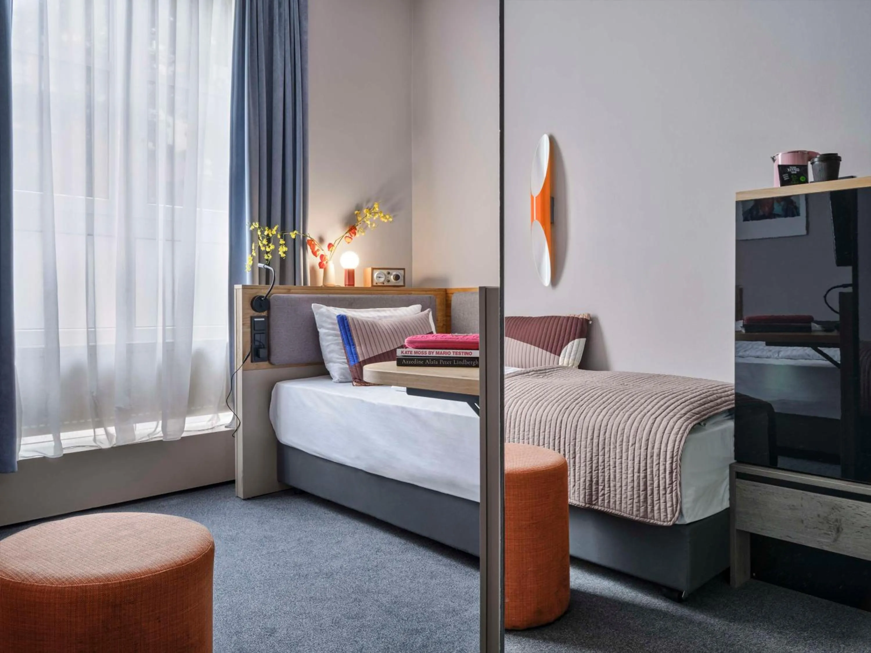 Bedroom, Bed in Flemings Hotel Frankfurt-Central