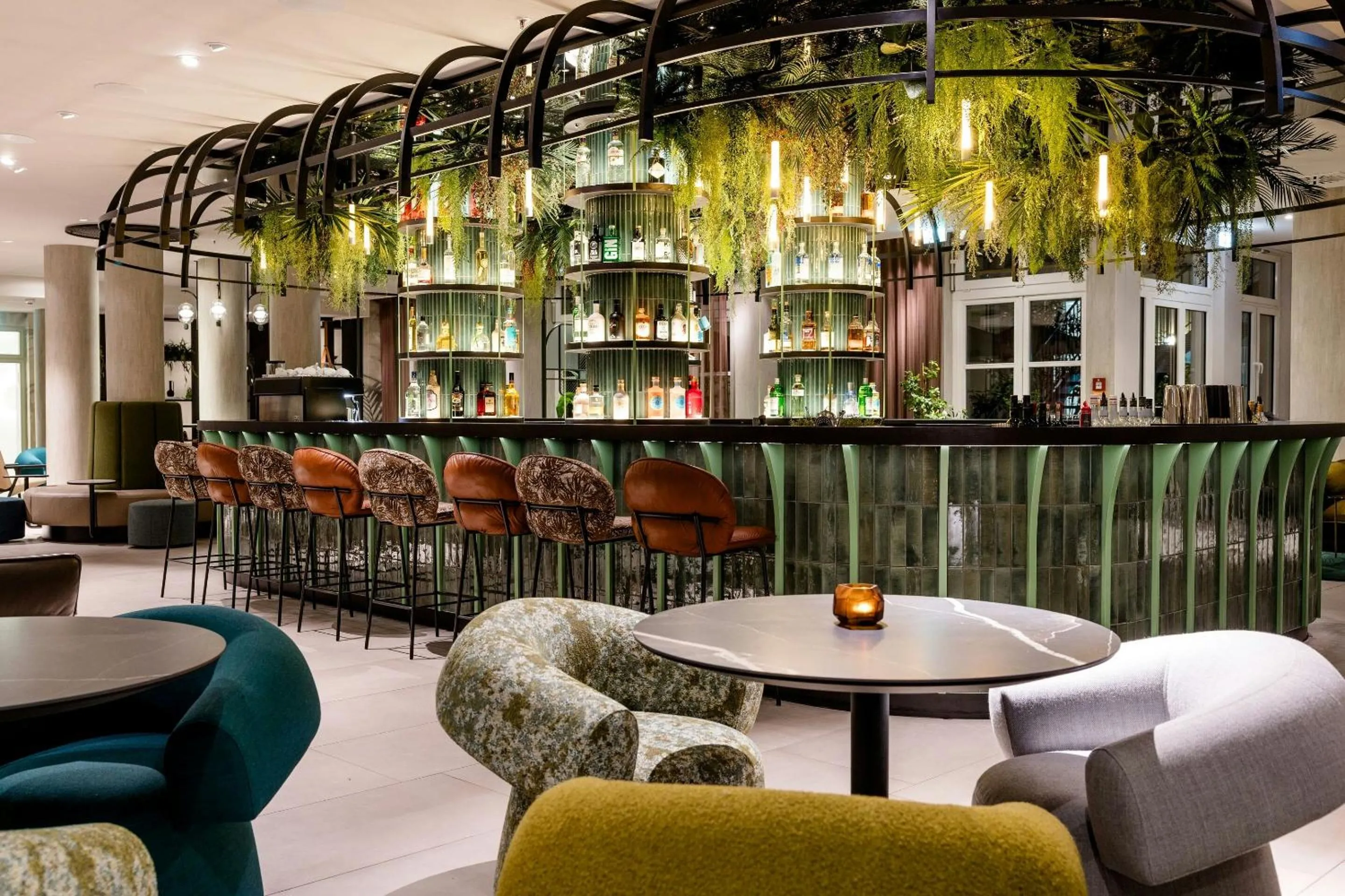 Lounge or bar in Motel One Frankfurt-Hauptbahnhof