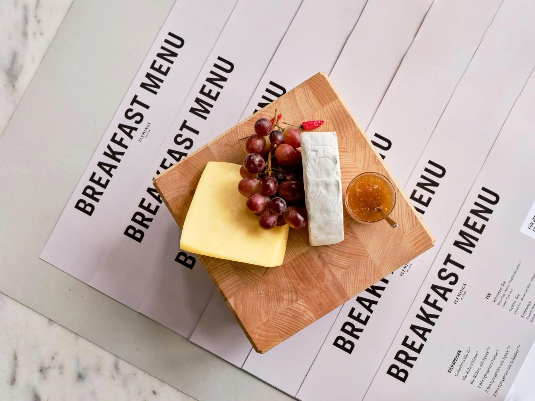 Buffet breakfast in Flemings Hotel Frankfurt-Central