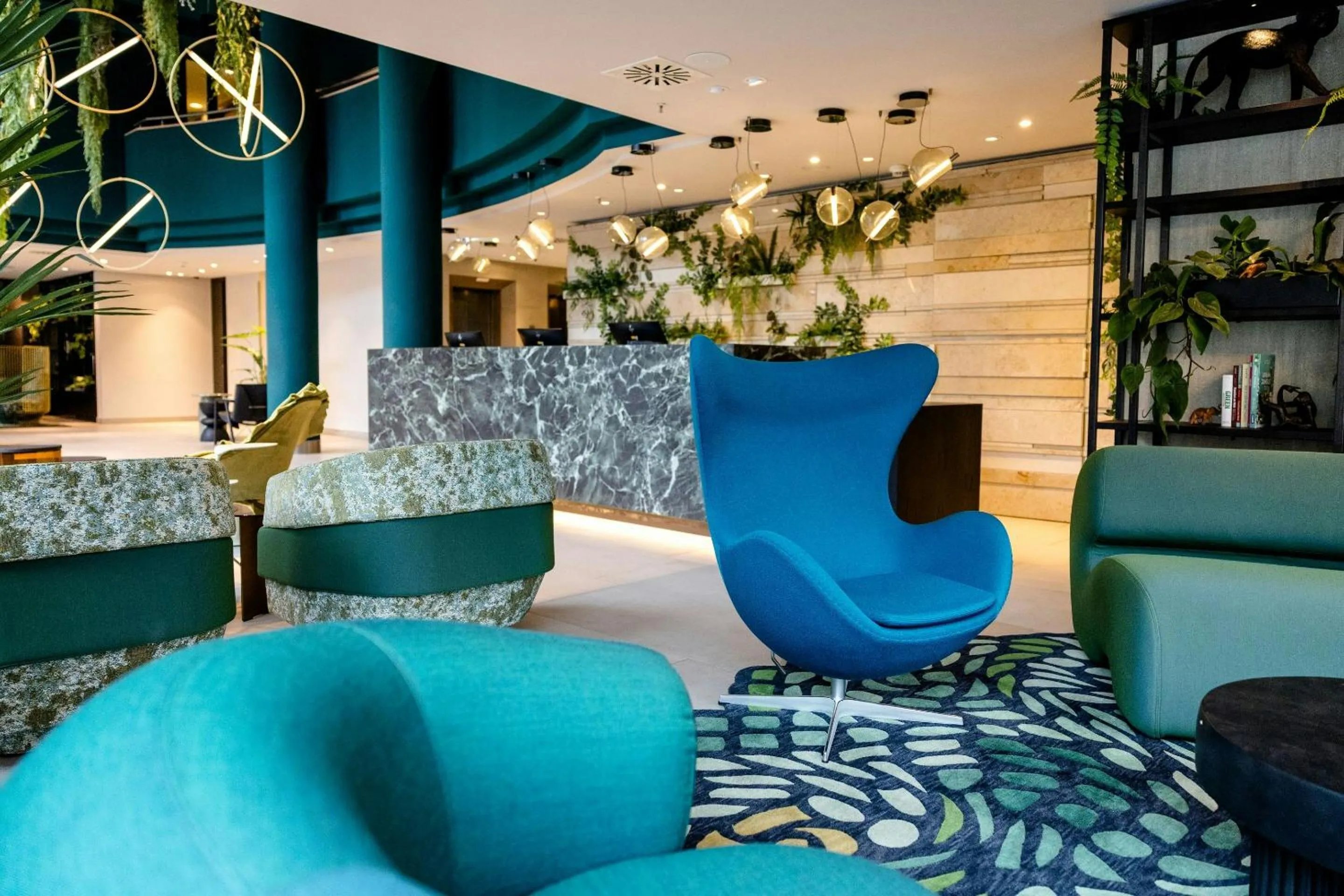 Lobby or reception in Motel One Frankfurt-Hauptbahnhof