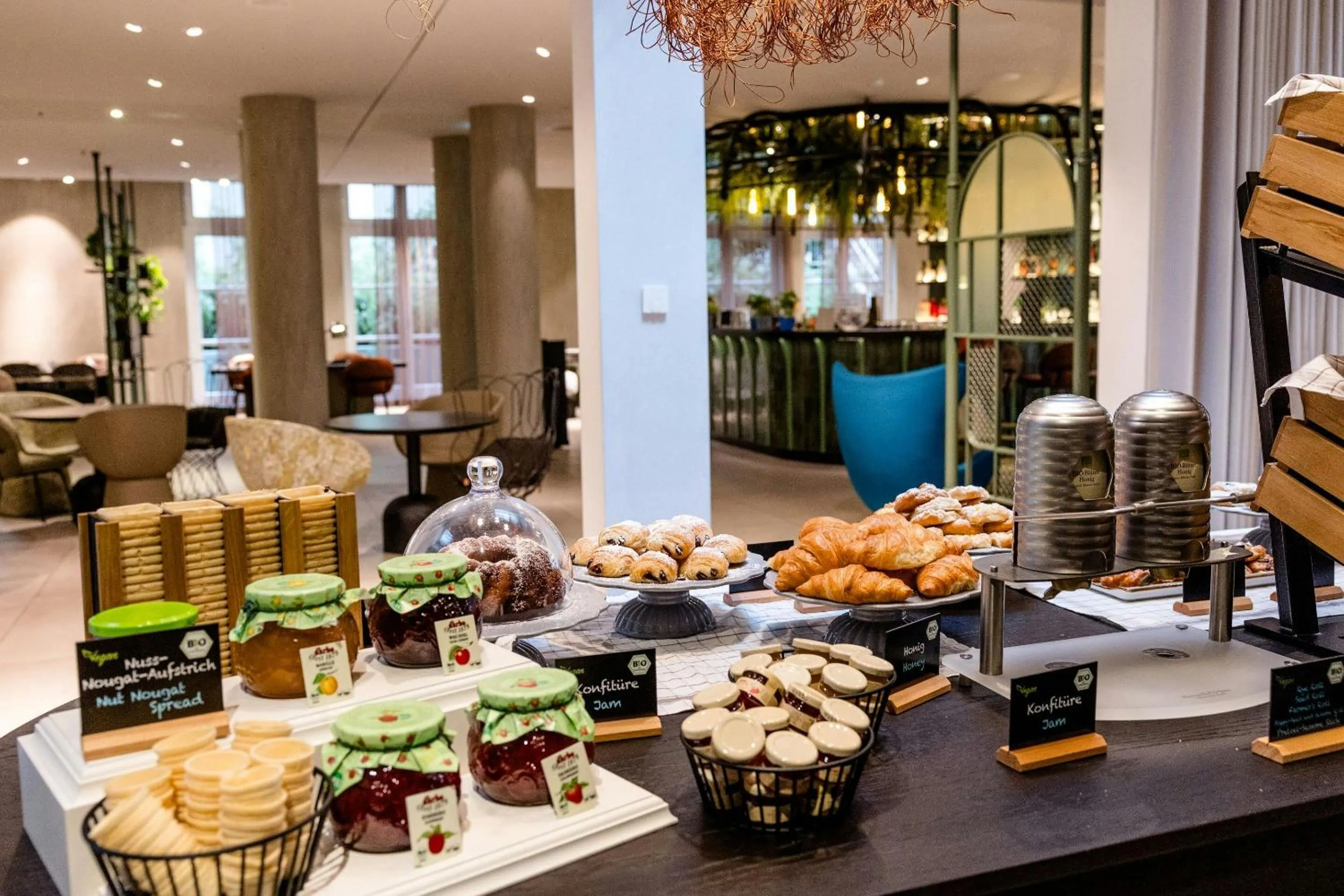 Breakfast in Motel One Frankfurt-Hauptbahnhof