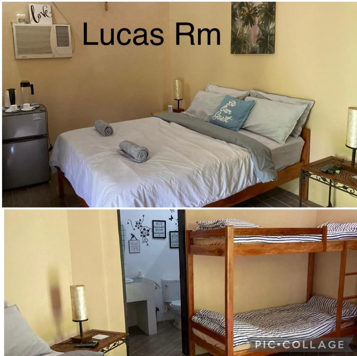 Bed in Pulangbato Falls Mountain Resort