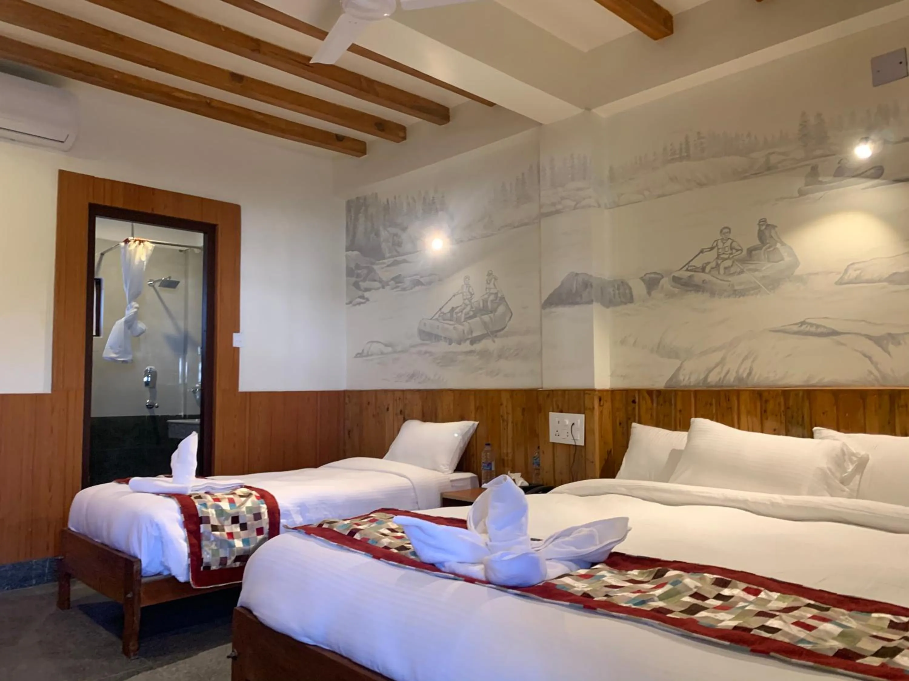 Photo of the whole room, Bed in Babai Resort Pvt Ltd