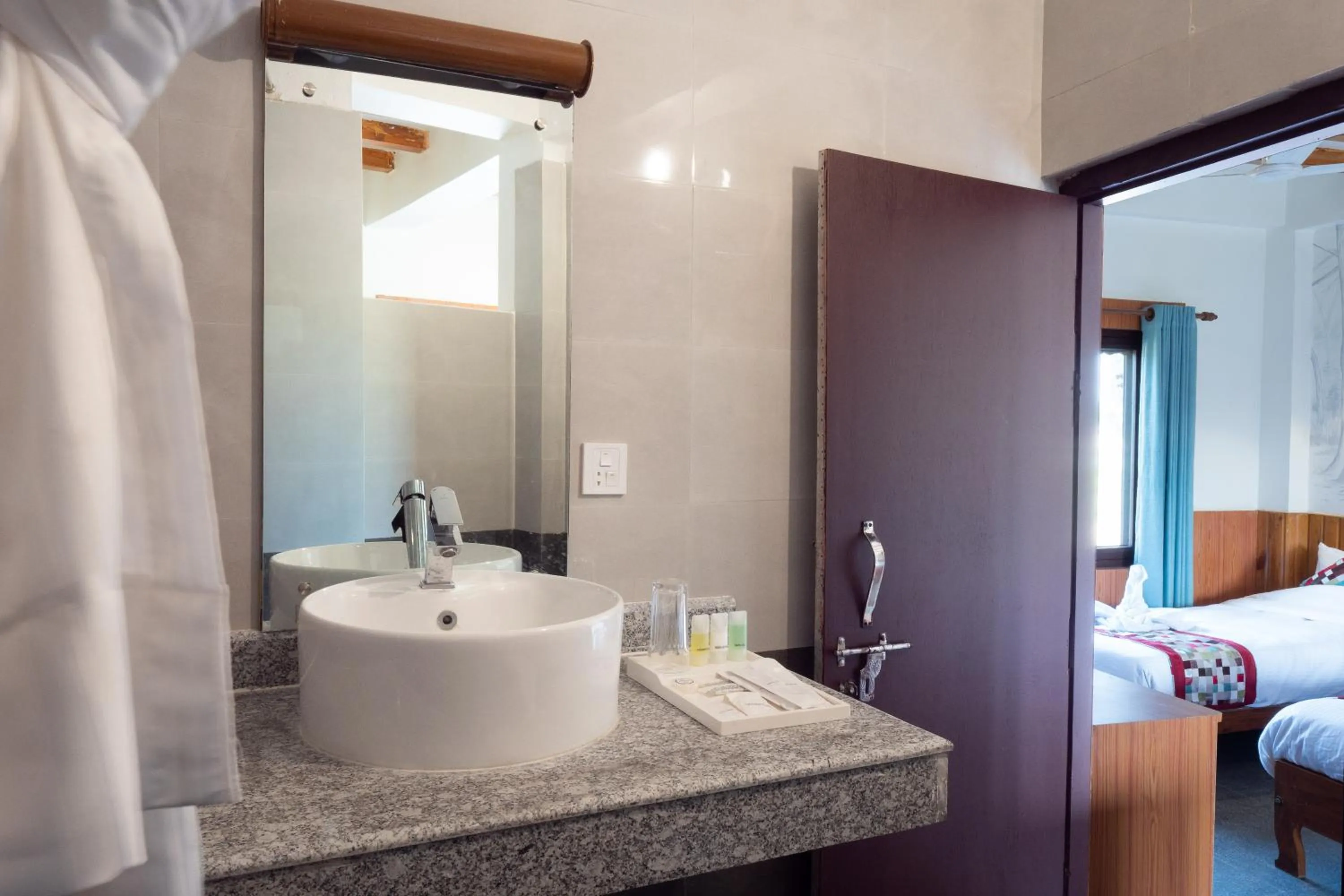Bathroom, Bed in Babai Resort Pvt Ltd
