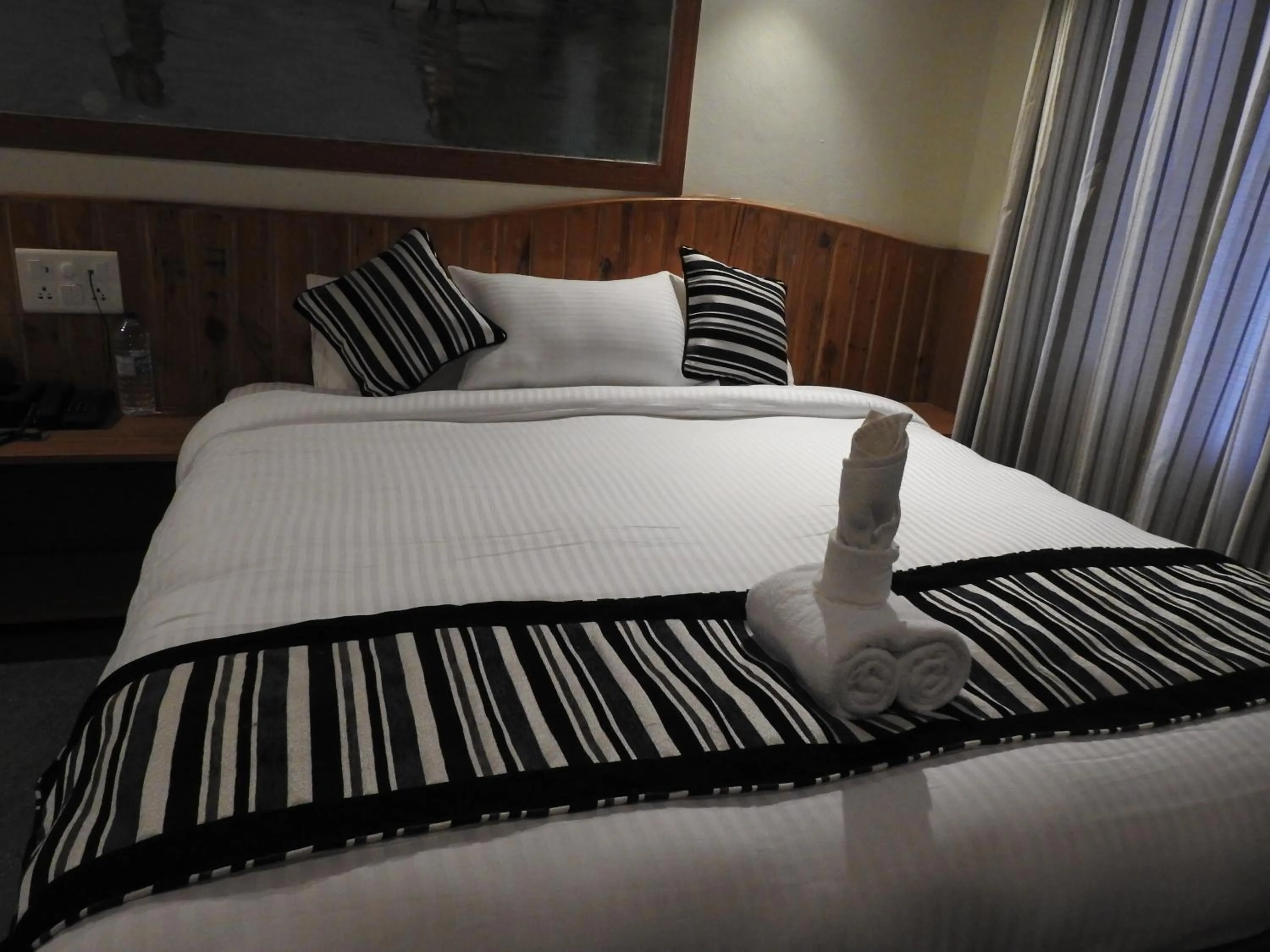 Bed in Babai Resort Pvt Ltd