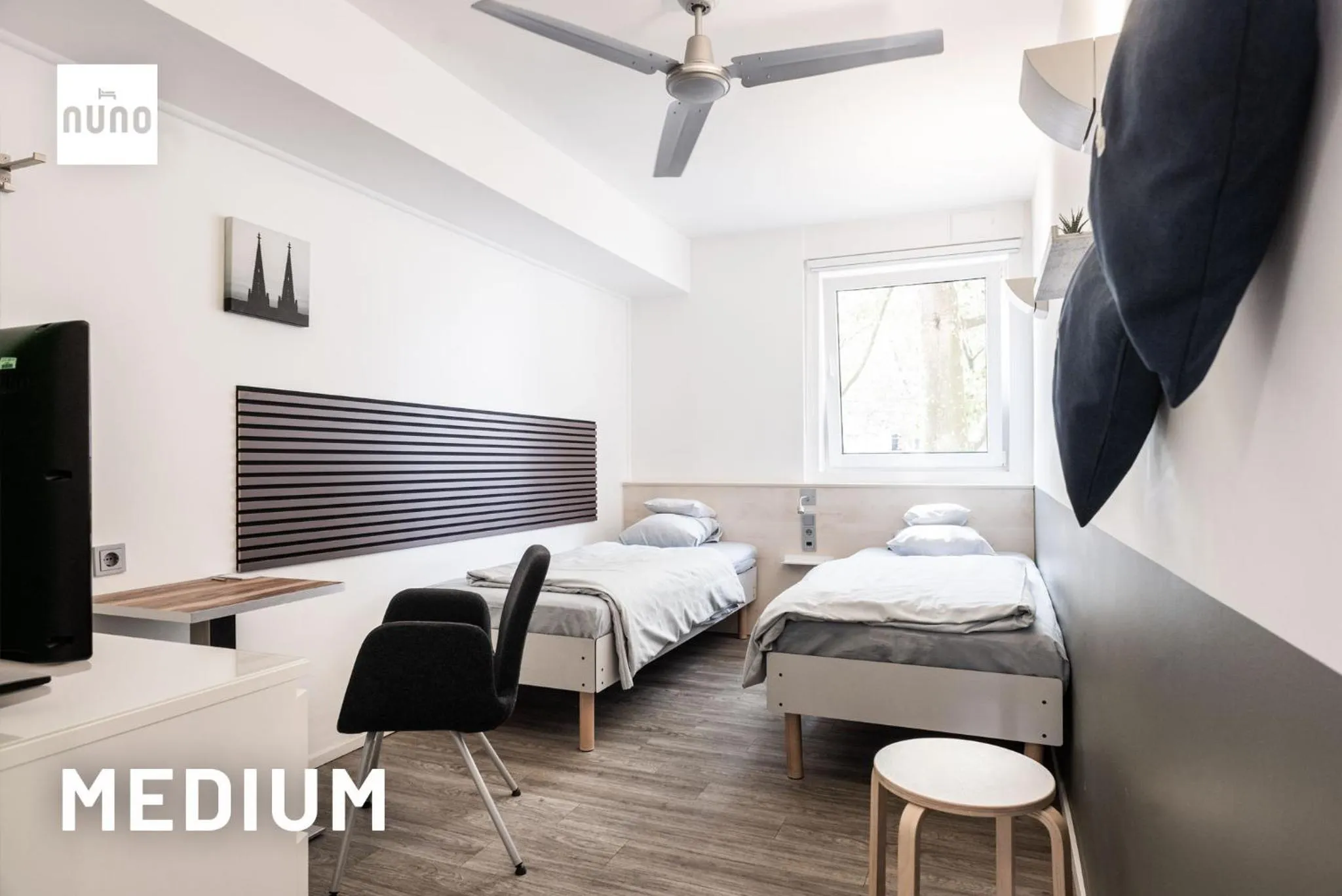 Photo of the whole room, Bed in NunoHotel