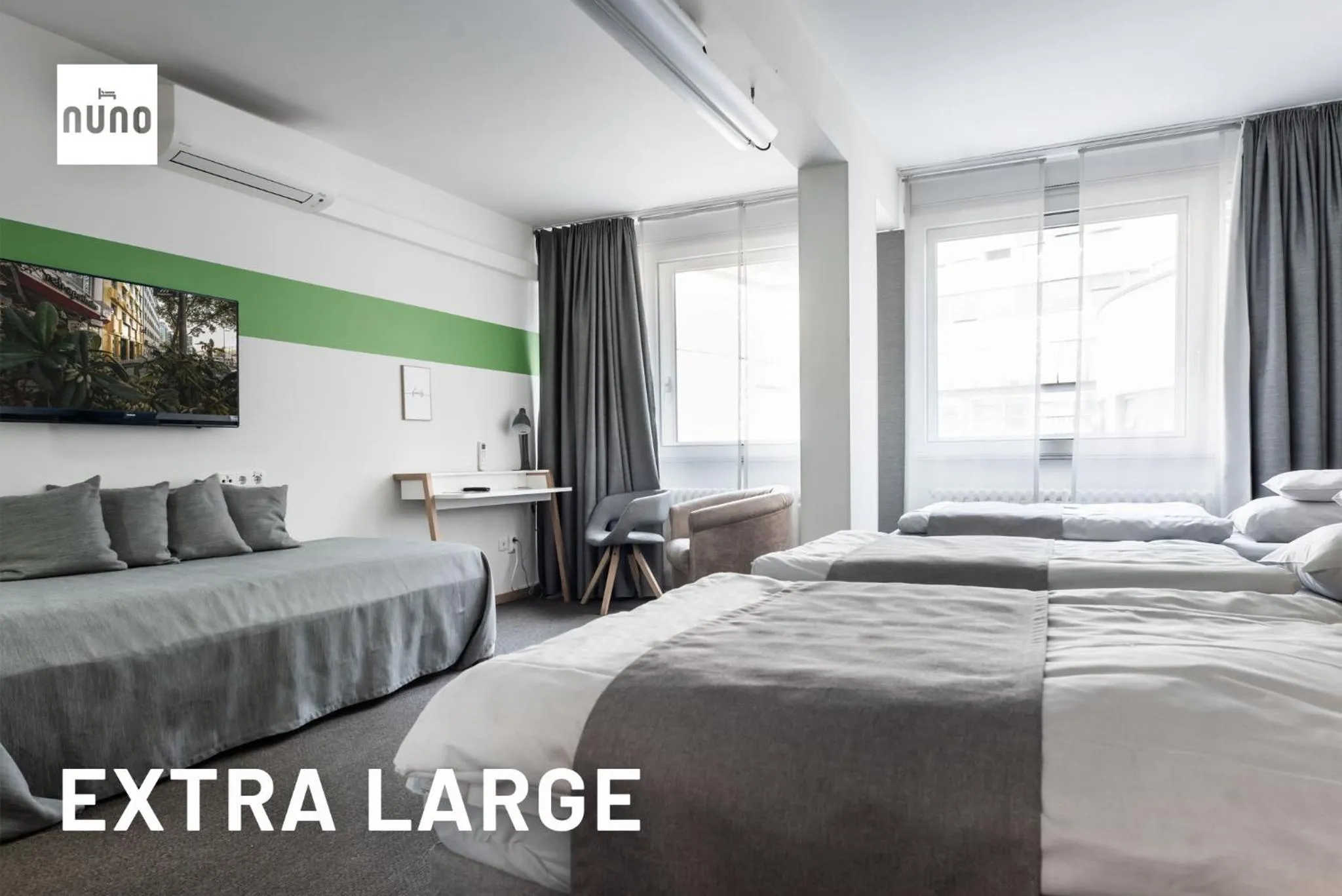 Photo of the whole room, Bed in NunoHotel