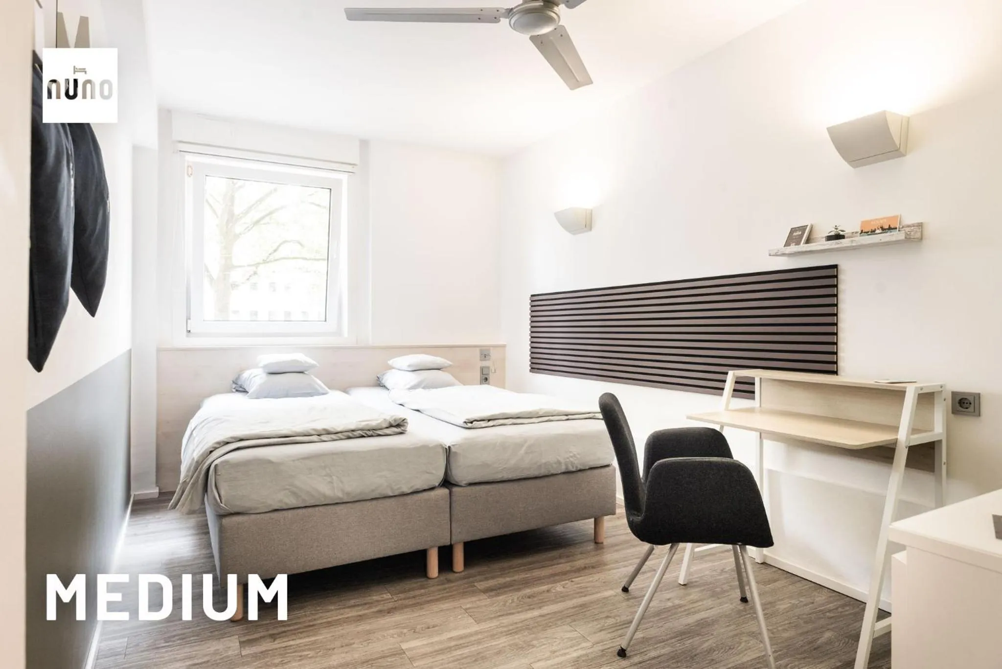 Photo of the whole room, Bed in NunoHotel