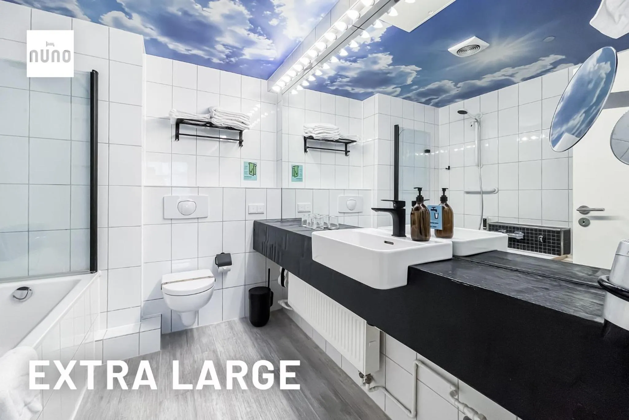 Bathroom in NunoHotel