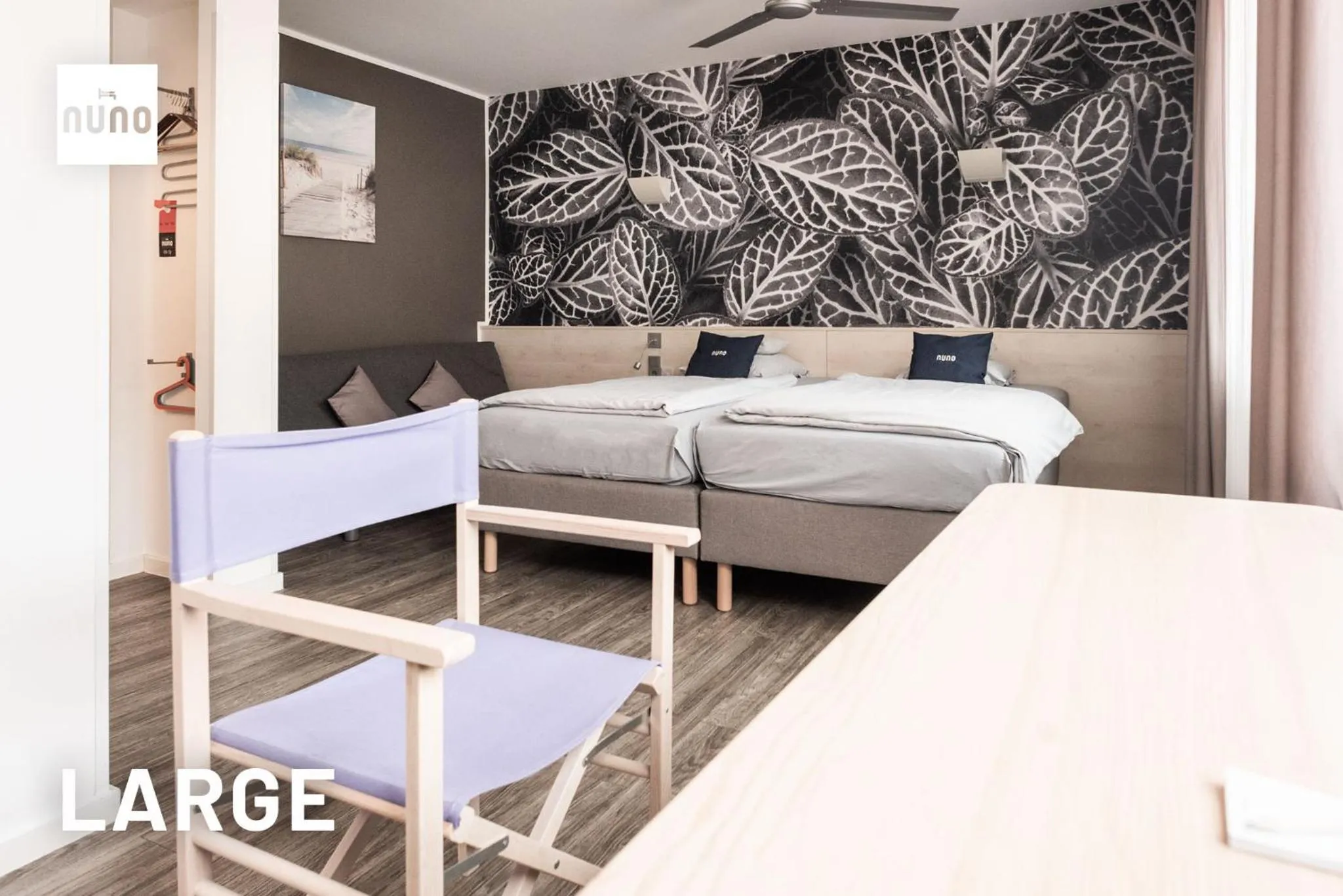 Photo of the whole room, Bed in NunoHotel