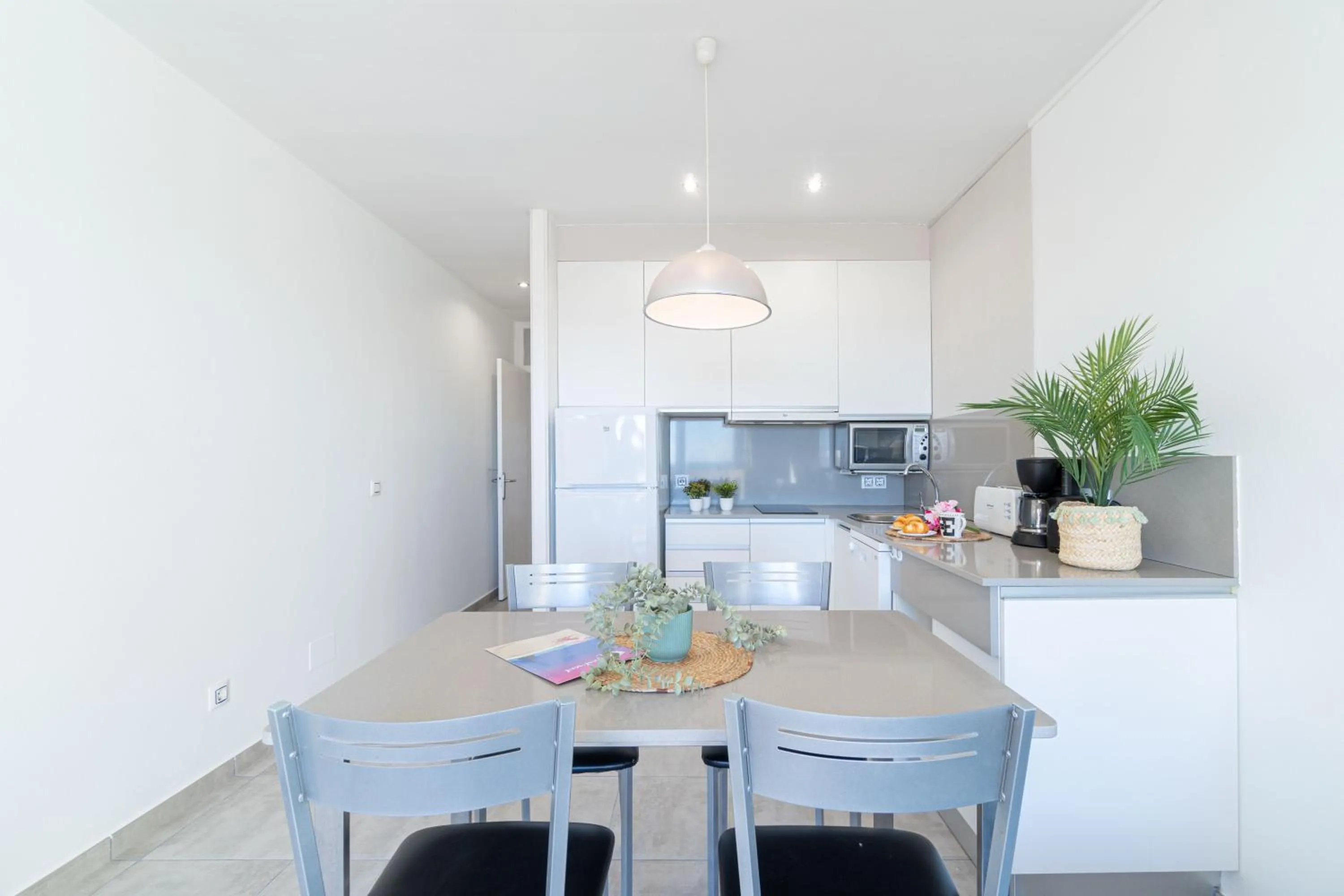 Kitchen or kitchenette in Apart-rent Apartament Bahia 0023