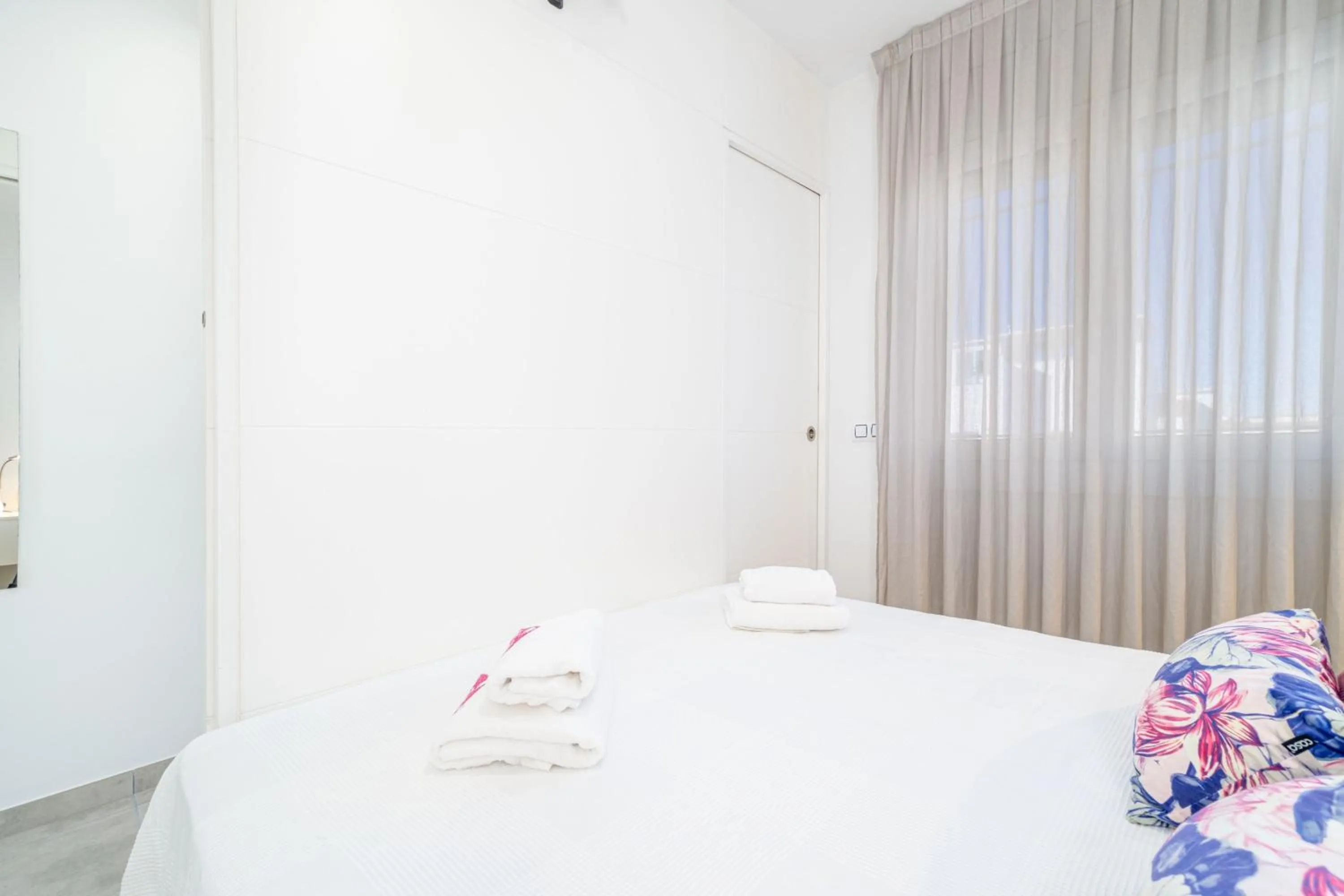 Bedroom, Bed in Apart-rent Apartament Bahia 0023