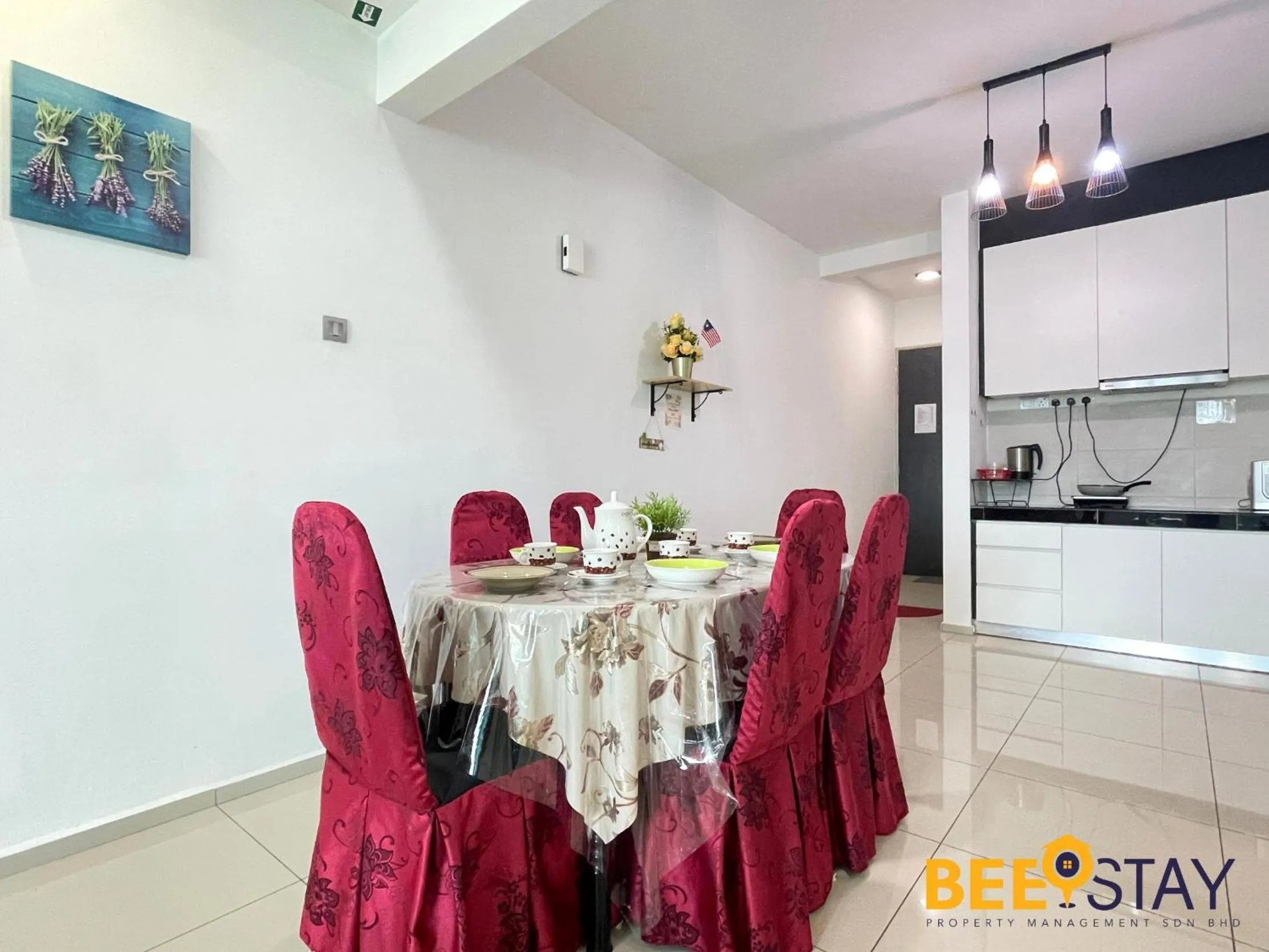 Dining area in KLIA Ehsan Residences Sepang Nilai