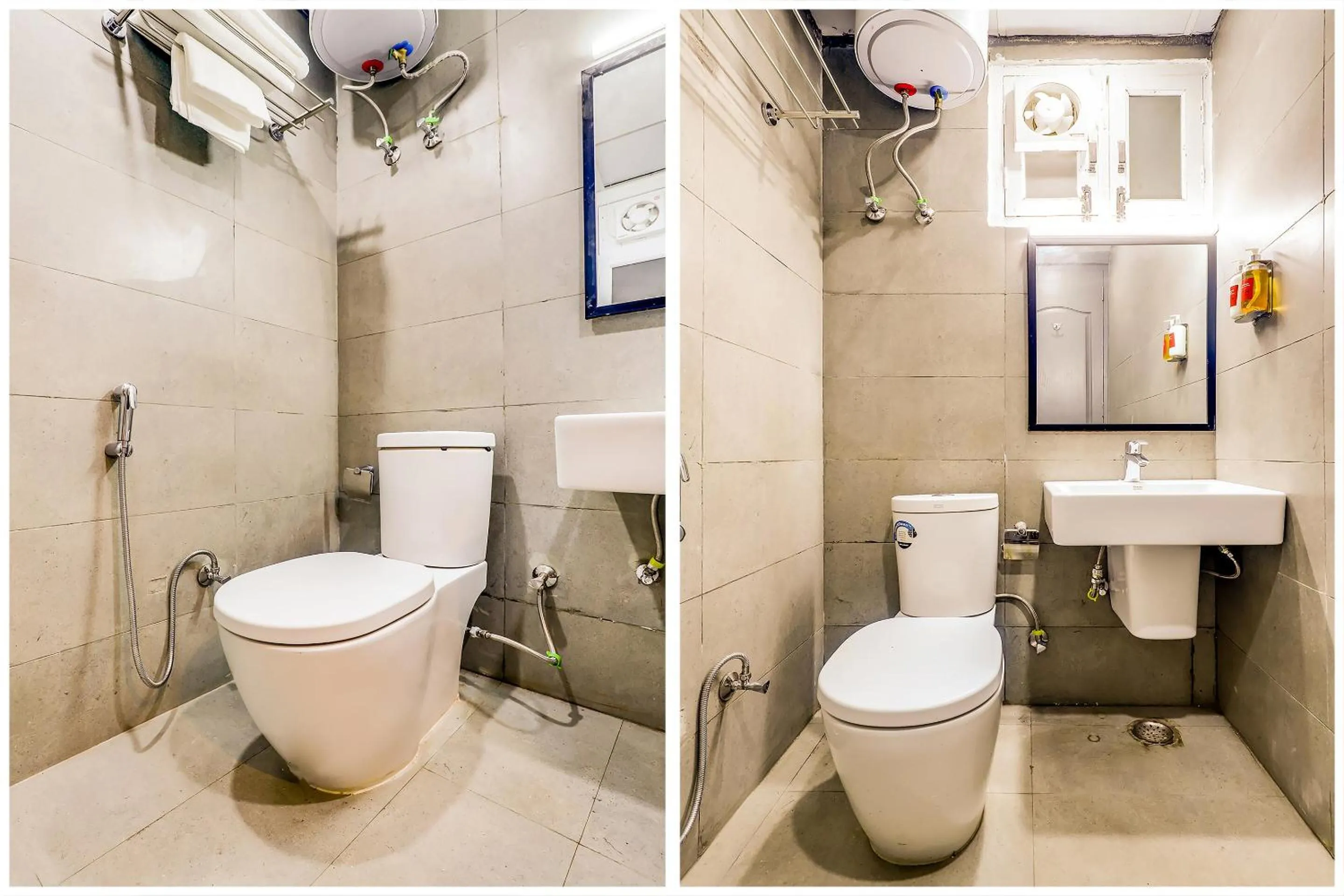 Bathroom in Townhouse Siddharth Vihar Ghaziabad