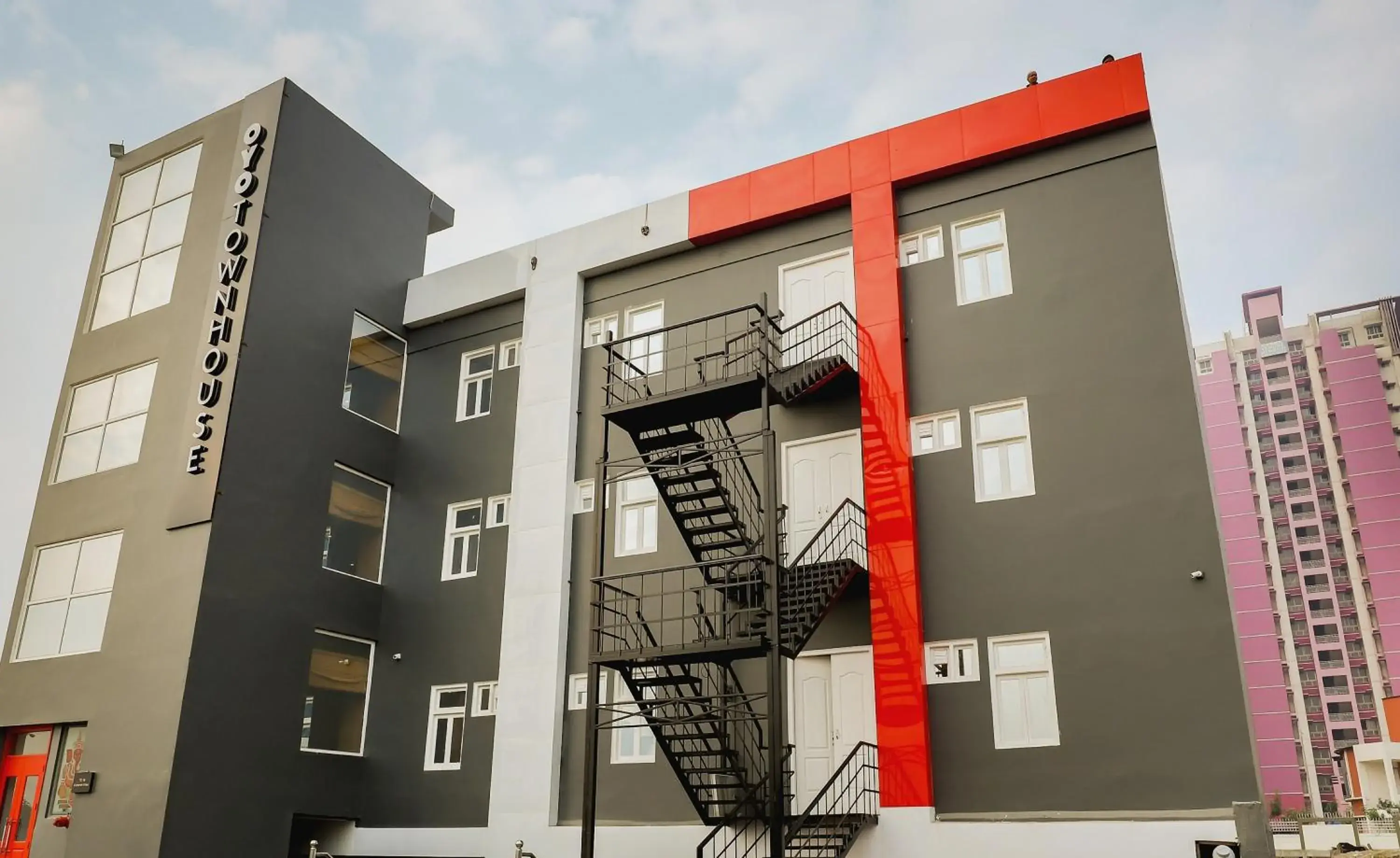 Facade/entrance in Townhouse Siddharth Vihar Ghaziabad Facade/entrance in Townhouse Siddharth Vihar Ghaziabad