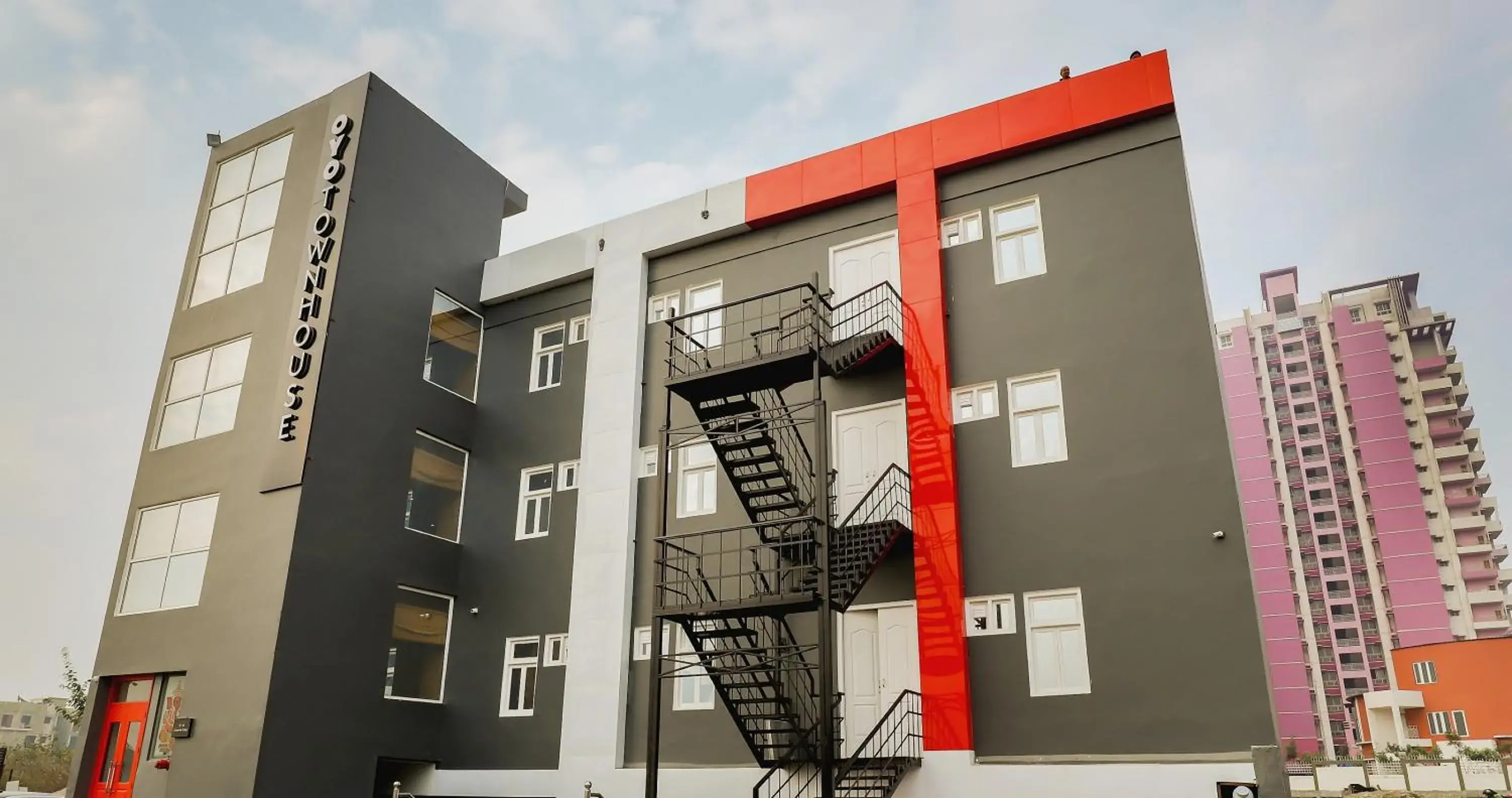 Facade/entrance in Townhouse Siddharth Vihar Ghaziabad Facade/entrance in Townhouse Siddharth Vihar Ghaziabad