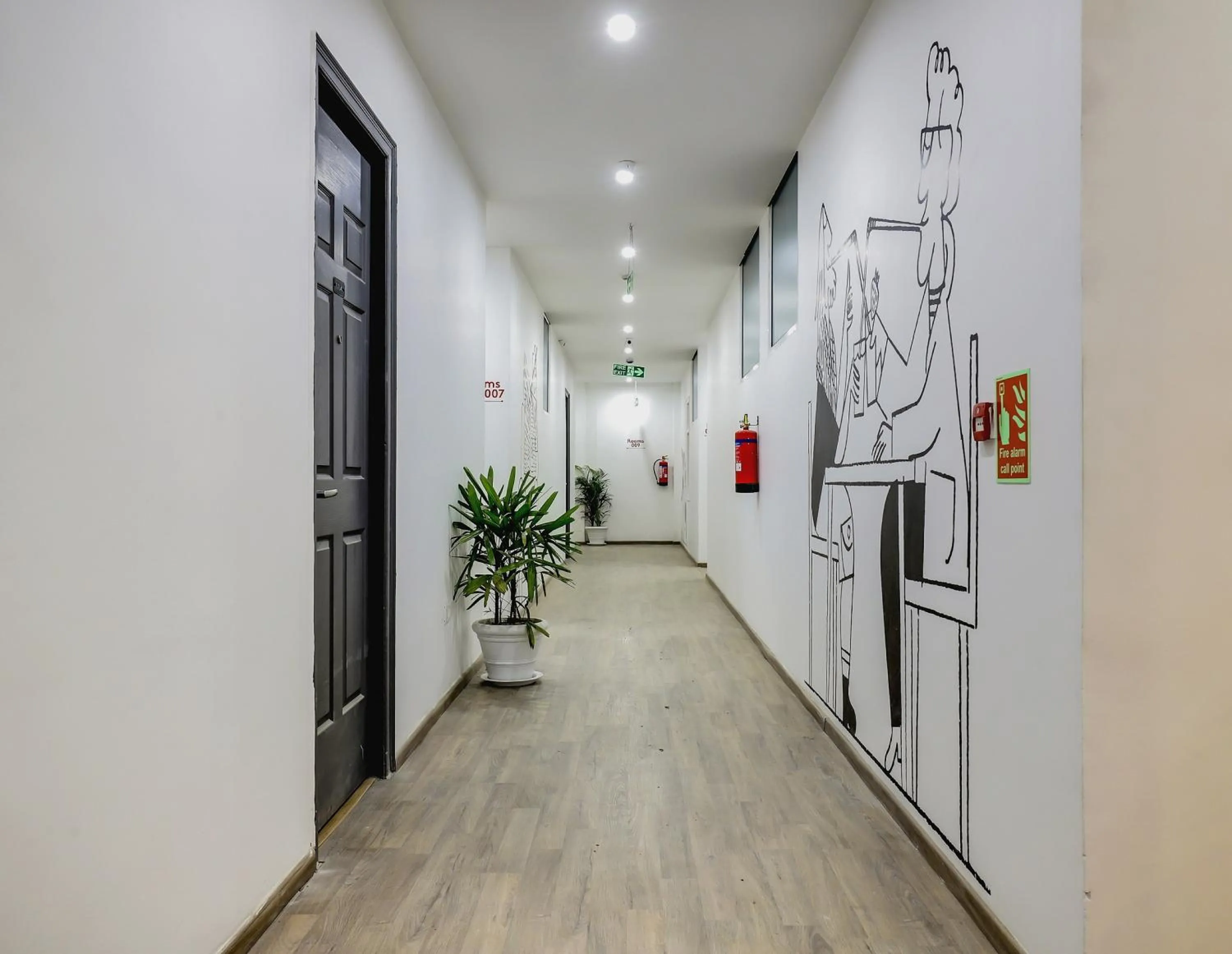 Lobby or reception in Townhouse Siddharth Vihar Ghaziabad