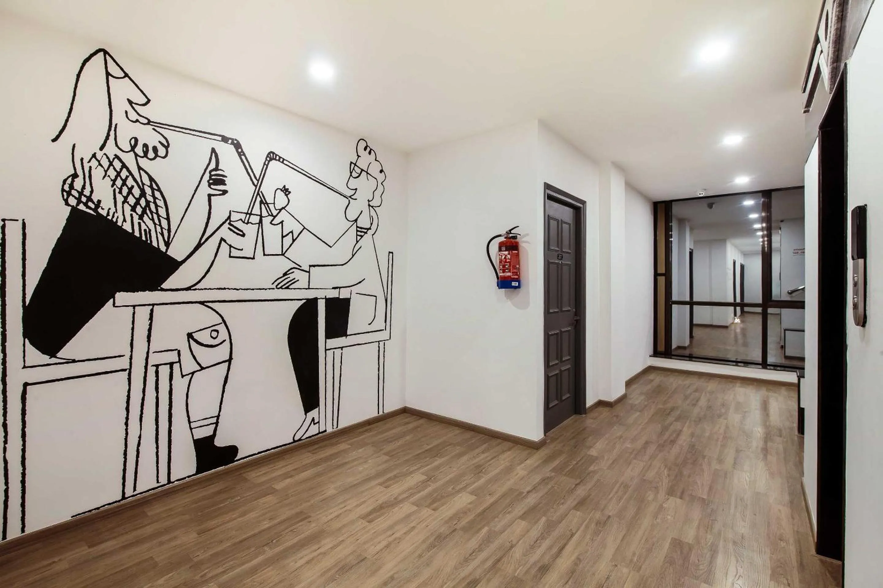 Lobby or reception in FabHotel F9 Sector 121