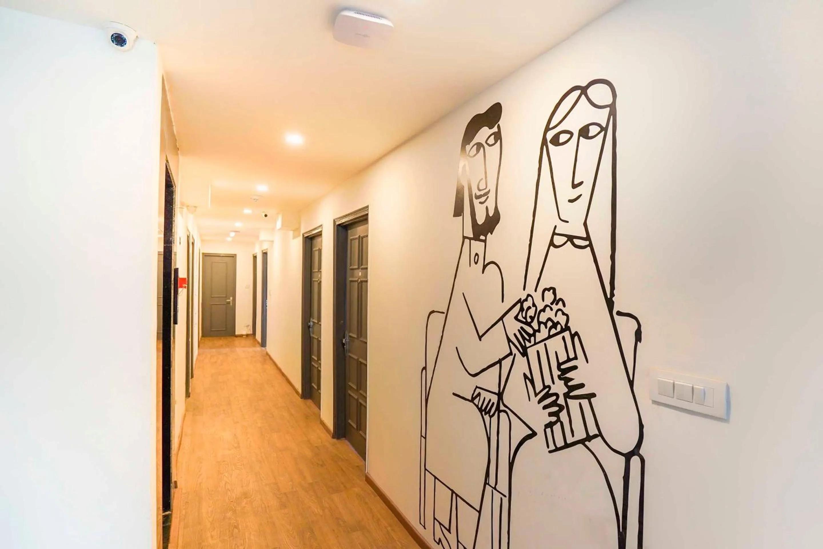 Lobby or reception in FabHotel F9 Sector 121