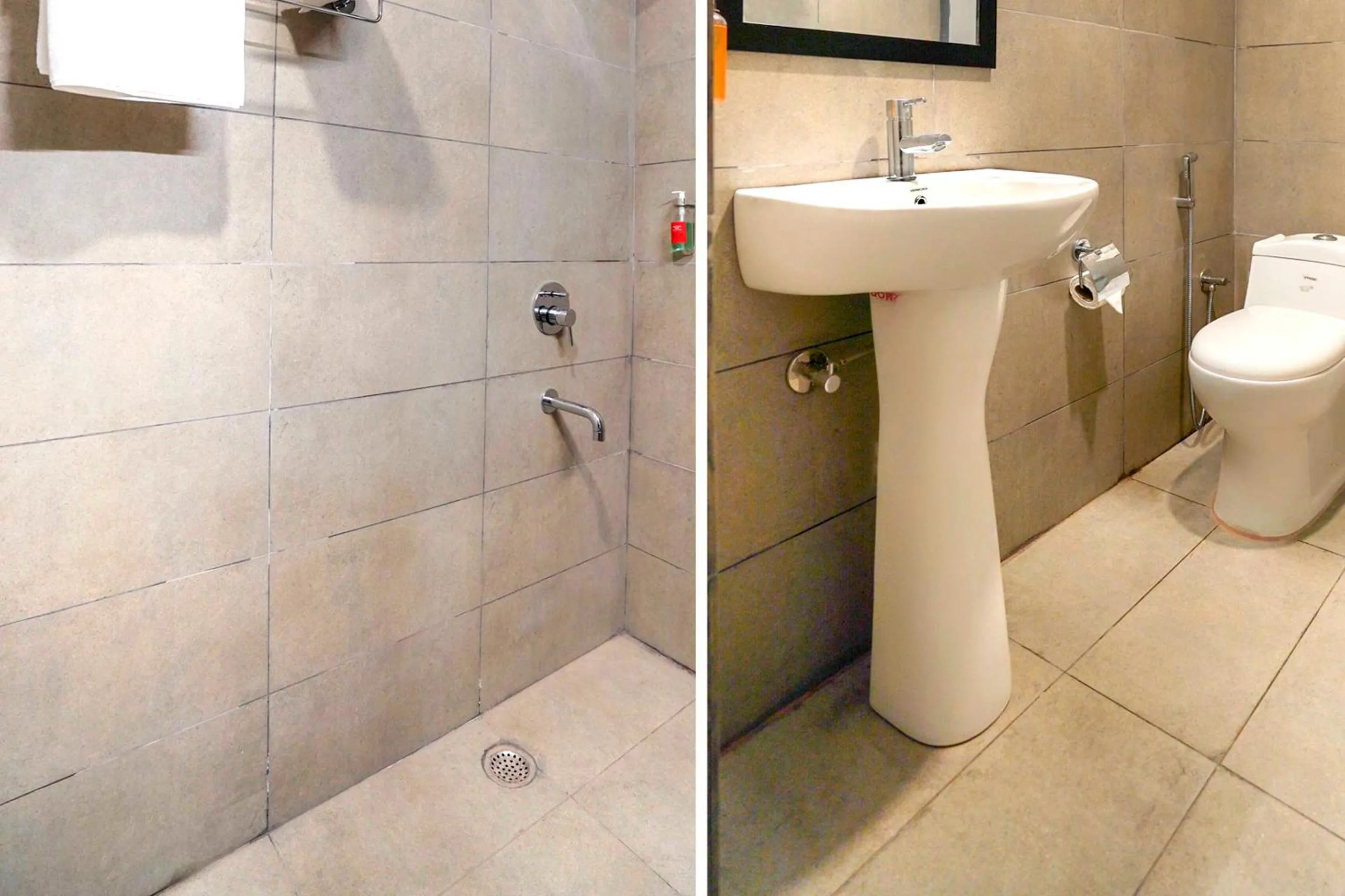 Bathroom in FabHotel F9 Sector 121