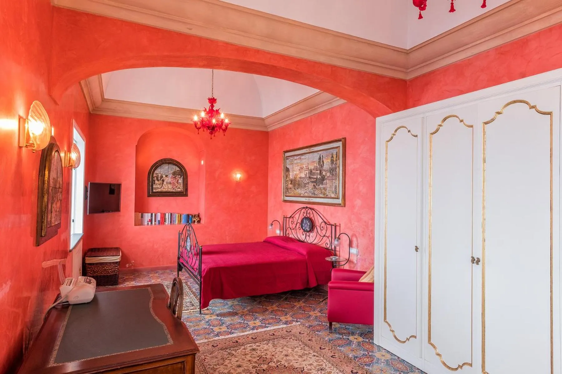 Bed in Villa Le Baste