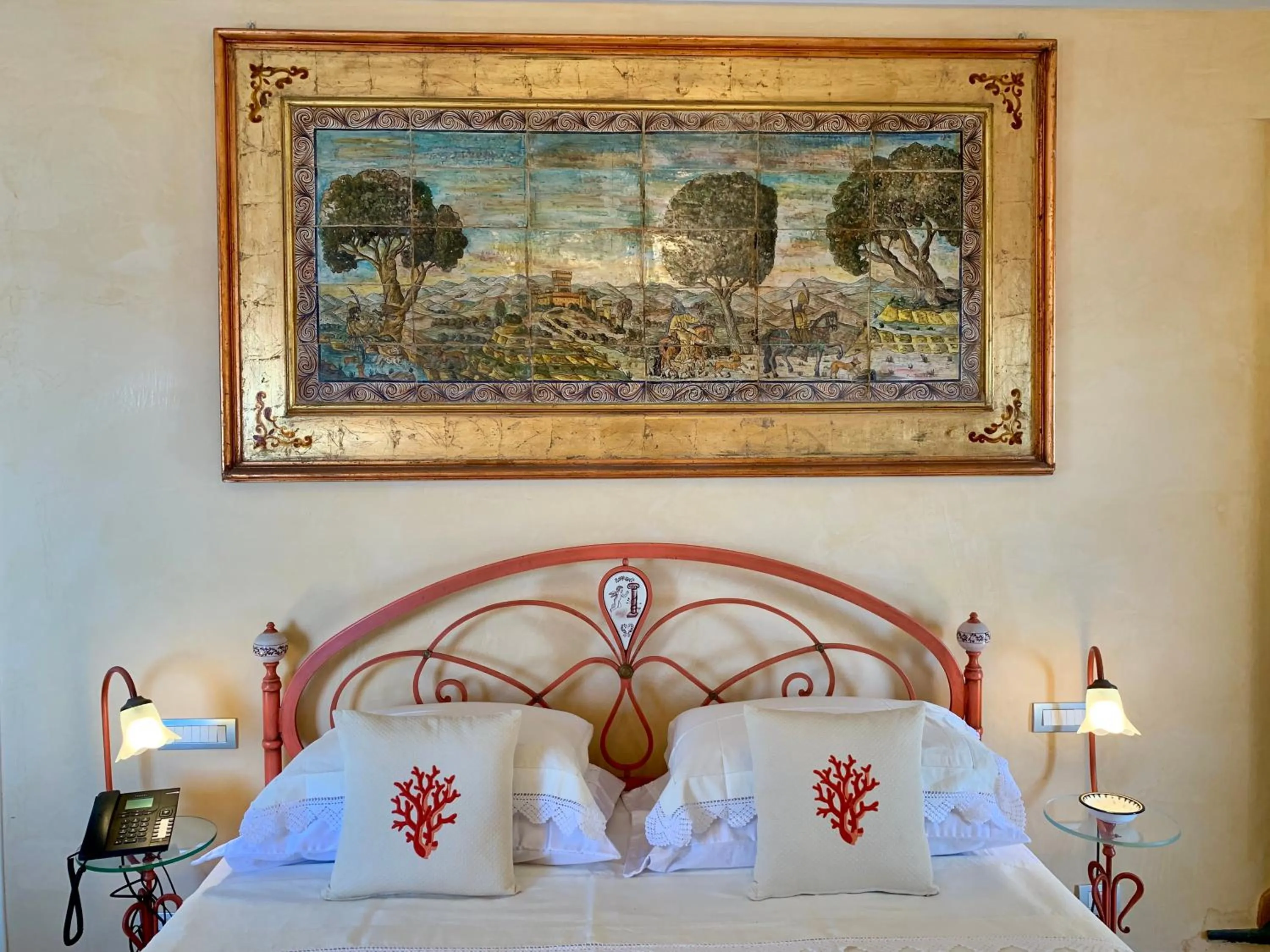 Bed in Villa Le Baste