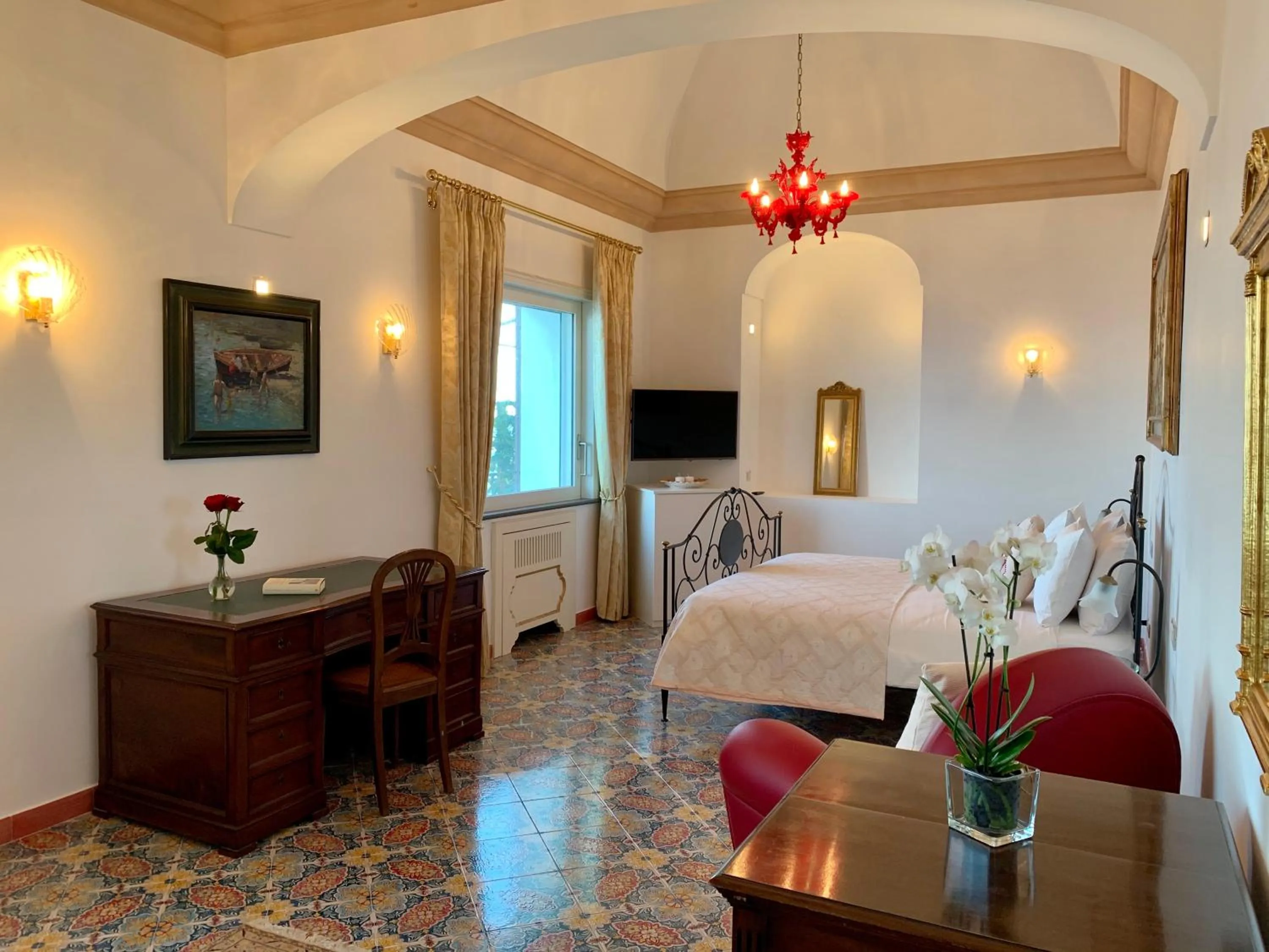 Bed in Villa Le Baste