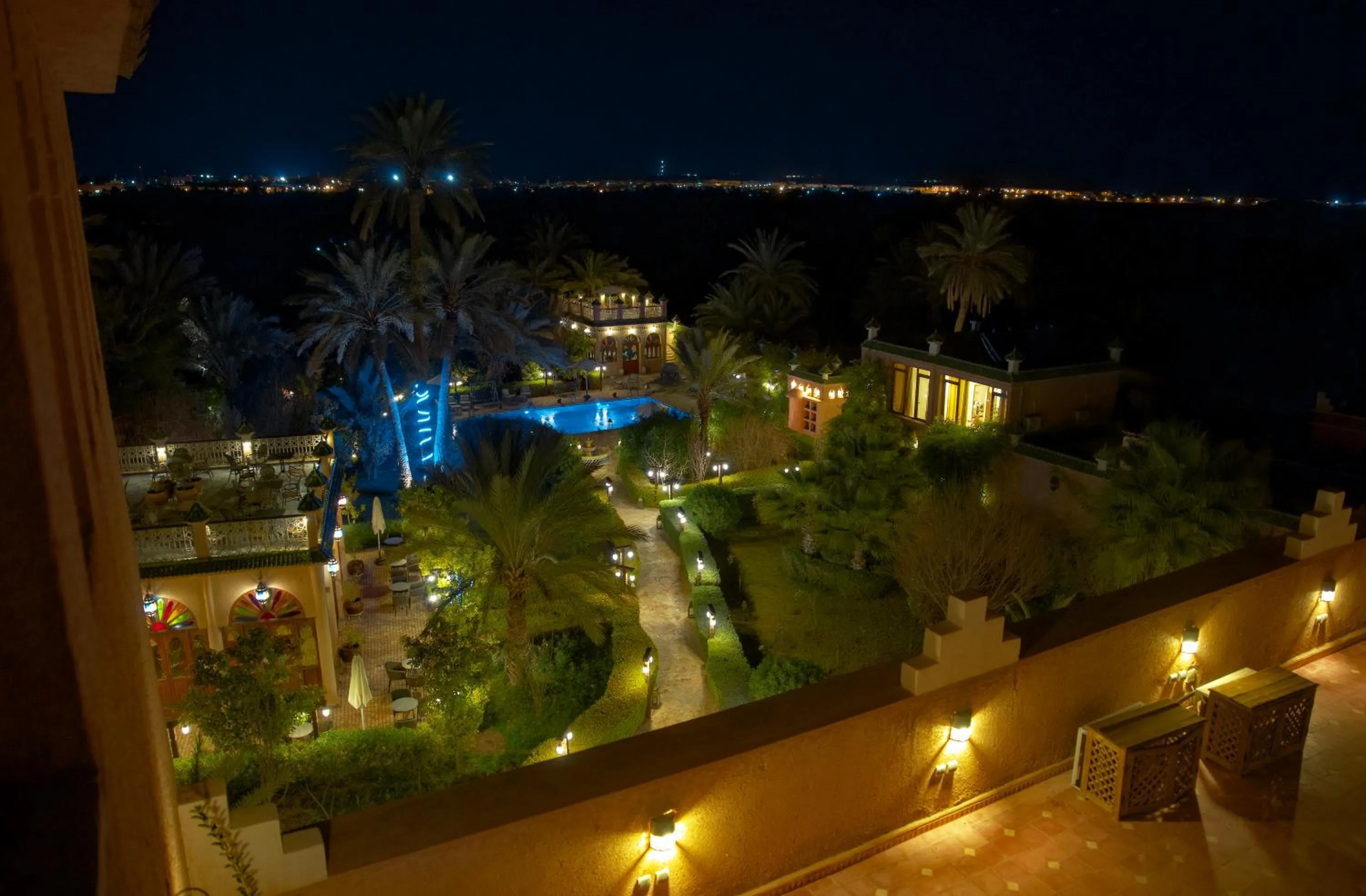 Garden in OZ Palace Ouarzazate & SPA