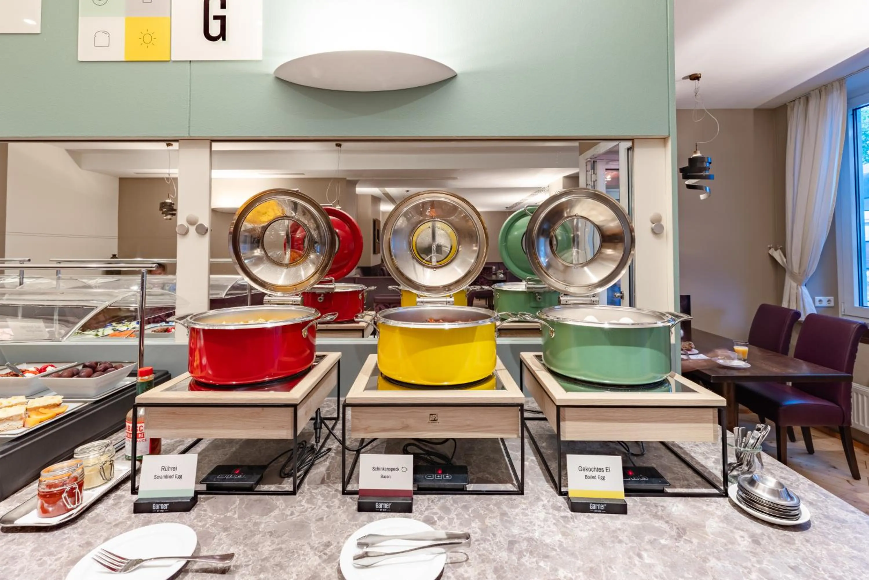 Breakfast in Hotel Continental Frankfurt