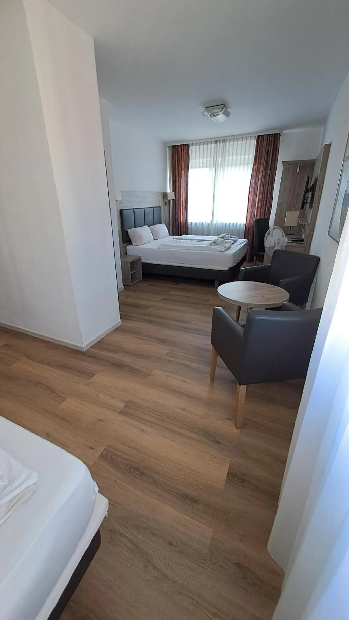 Bed in Hotel Central Hauptbahnhof Bed in Hotel Central Hauptbahnhof