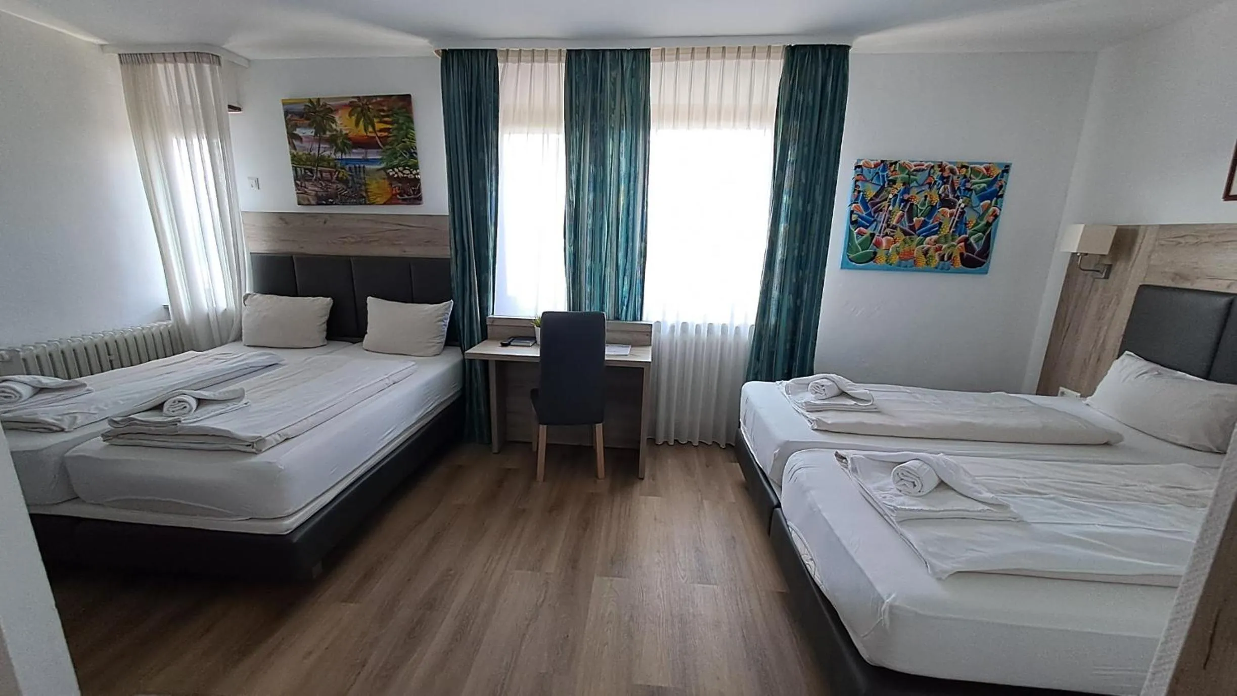 Bed in Hotel Central Hauptbahnhof