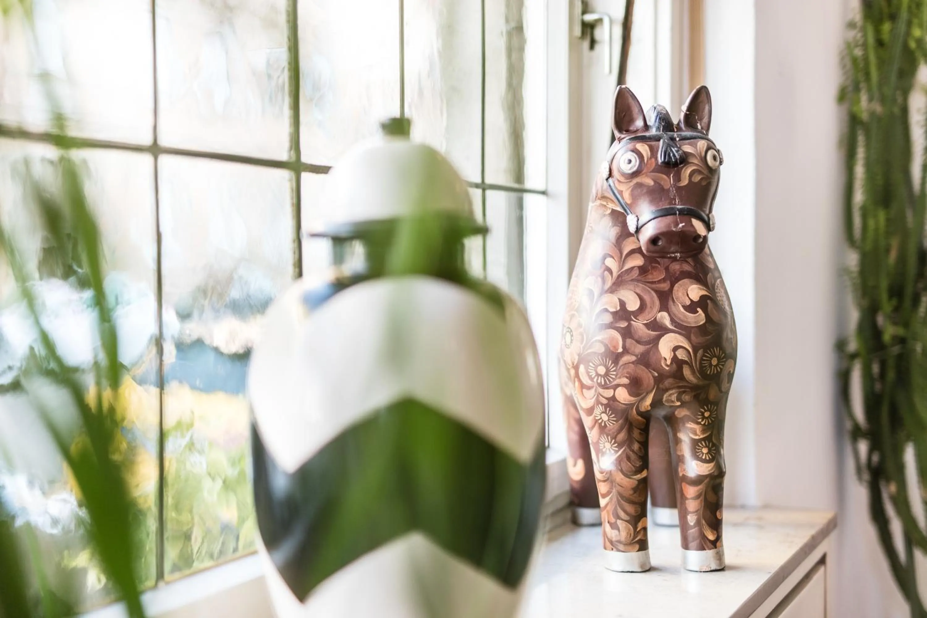 Decorative detail in Hotel Central Hauptbahnhof