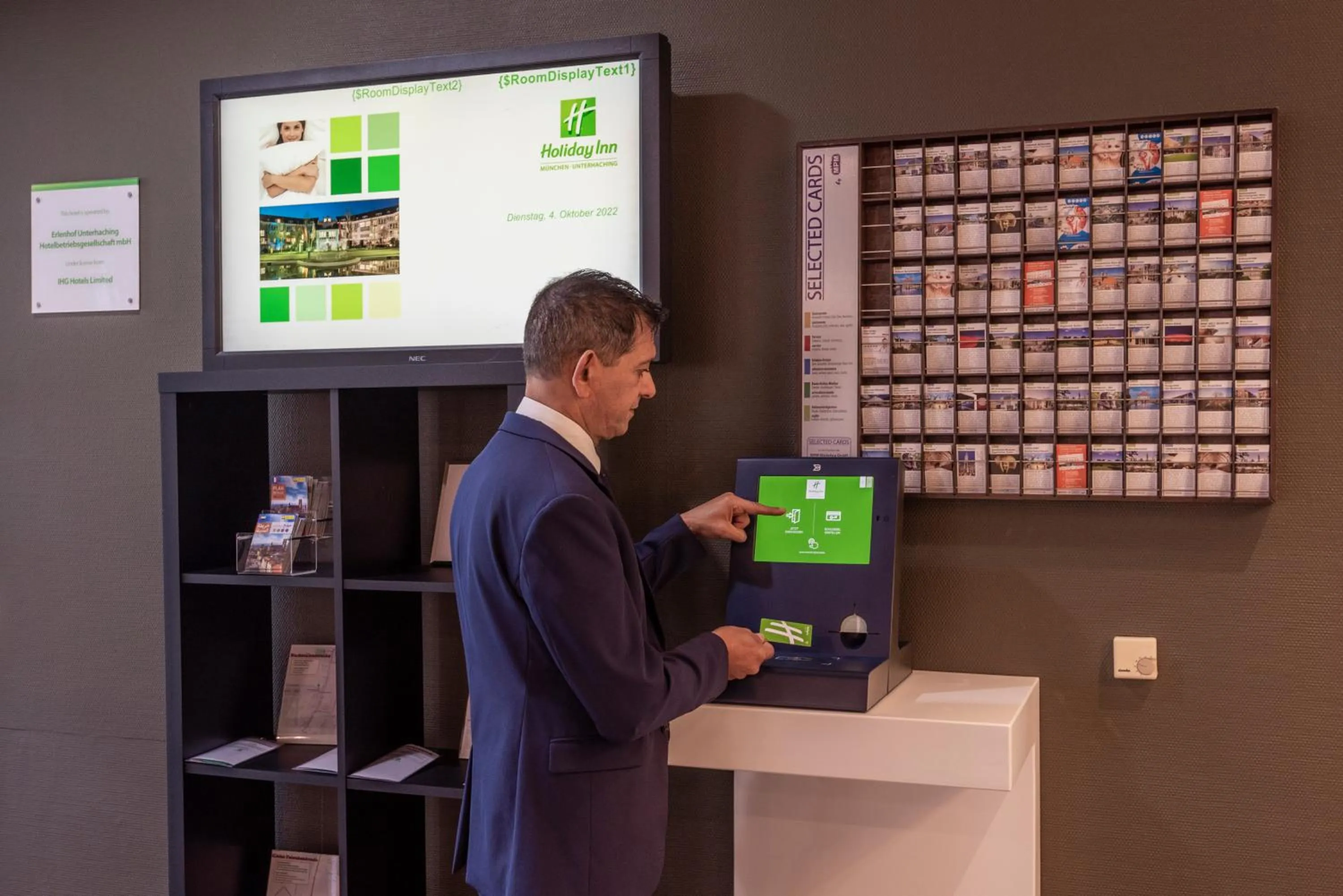 Lobby or reception in Holiday Inn Munich Unterhaching by IHG