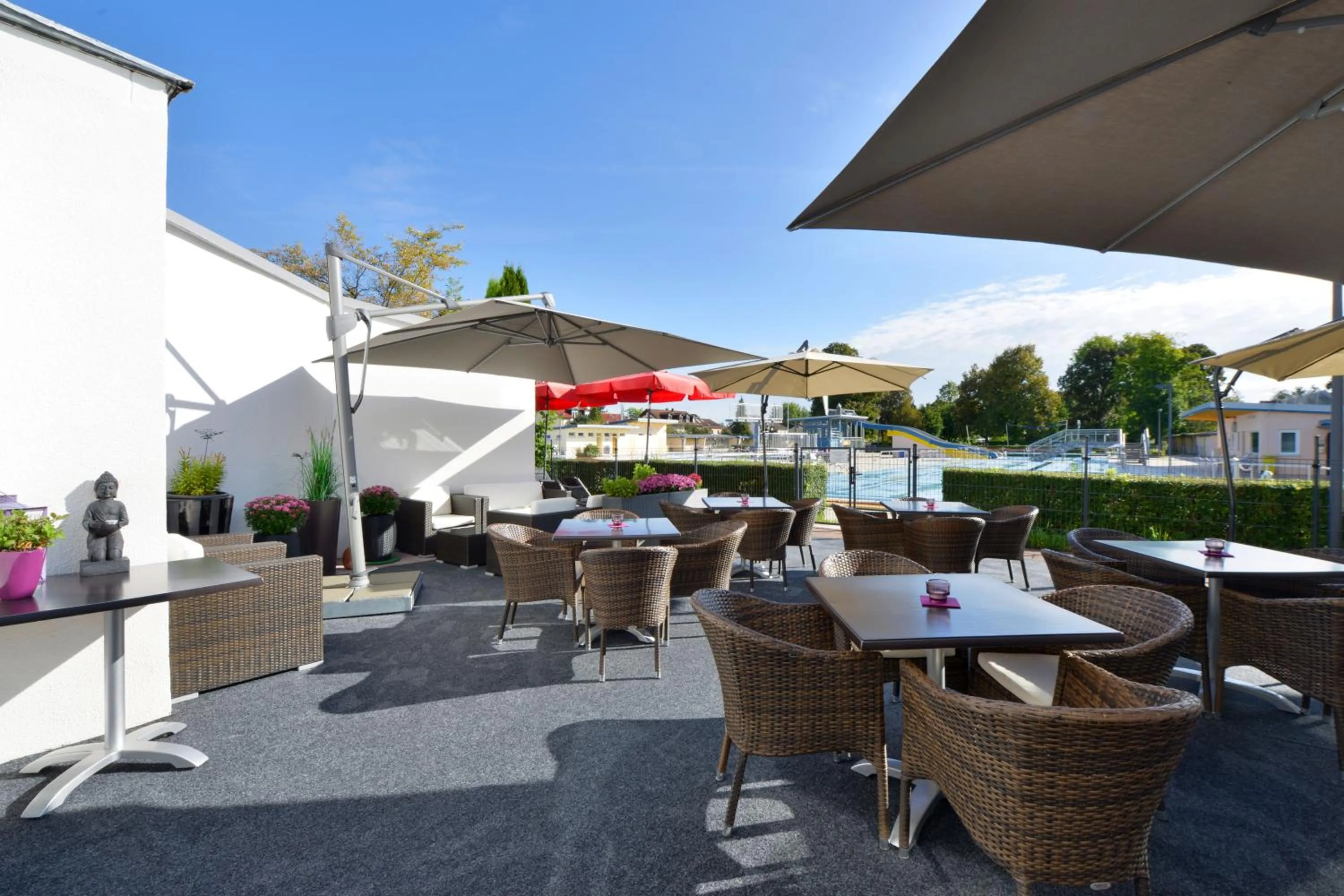 Balcony/Terrace in ARTHOTEL Haar