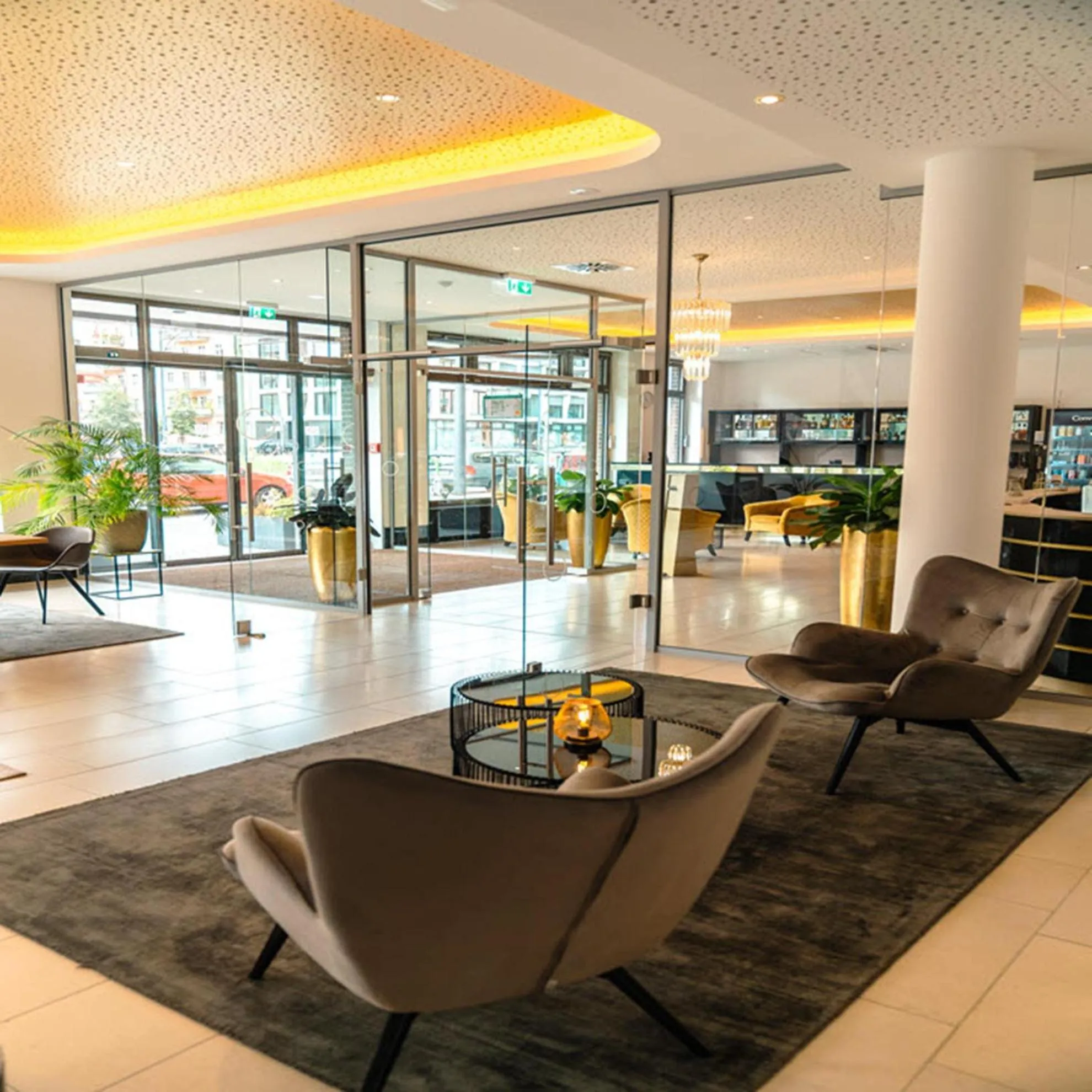 Lobby or reception in Gold Palais Hotel