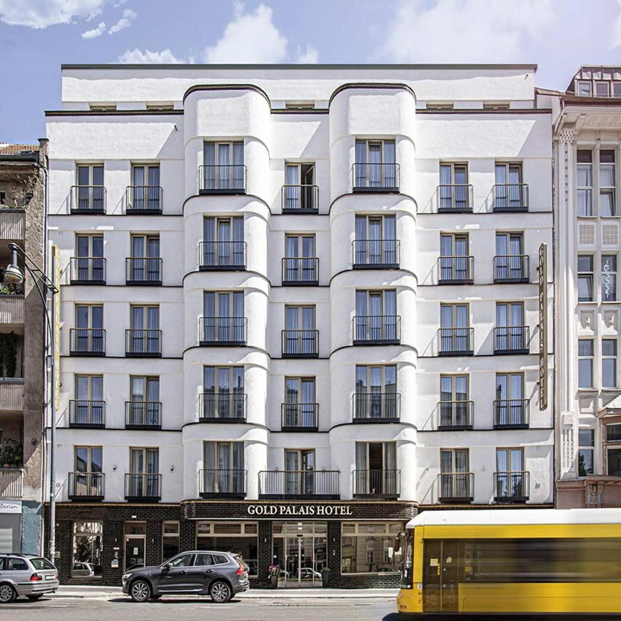 Property building in Gold Palais Hotel