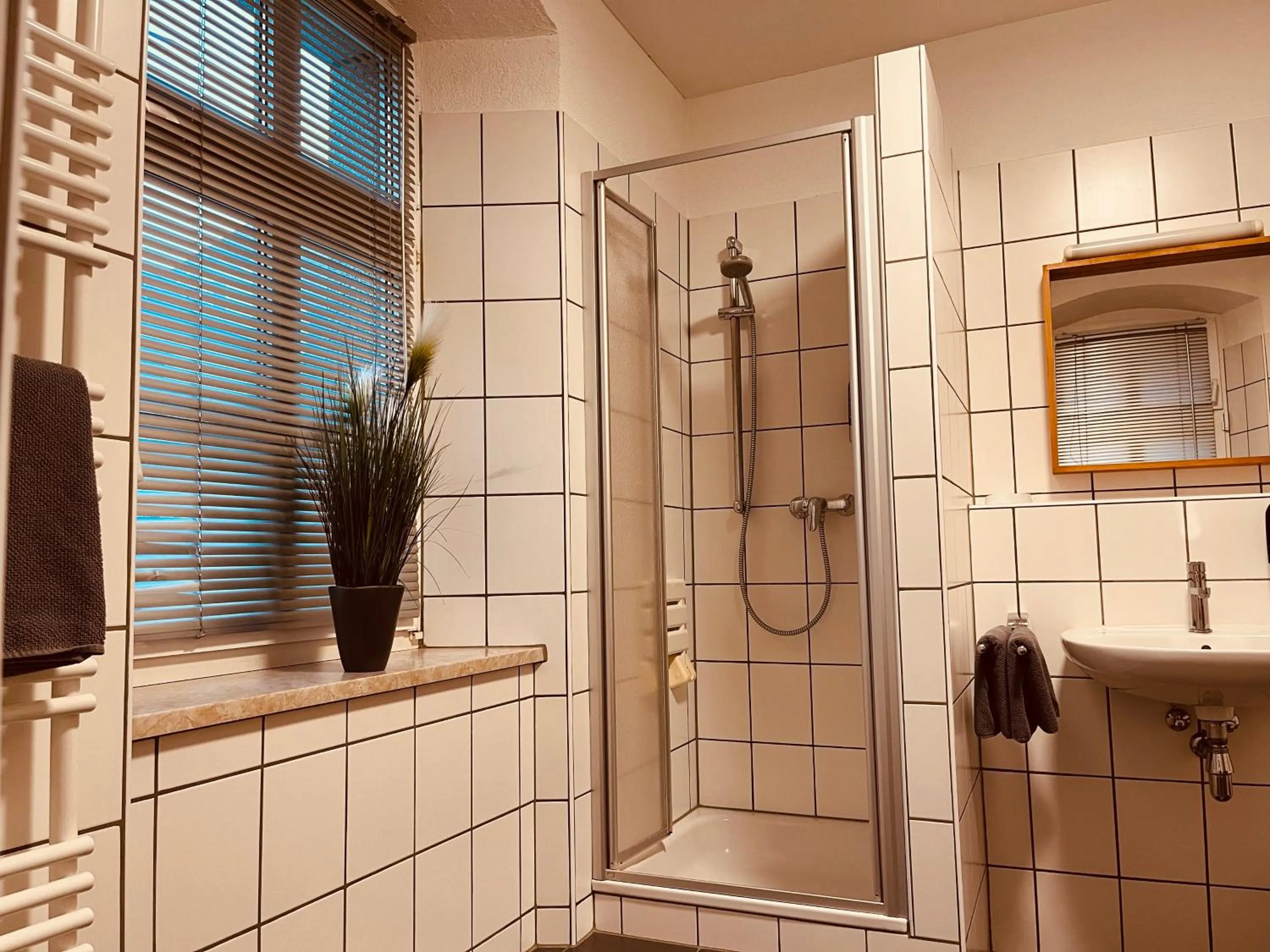 Bathroom in Gasthof Hotel Bräustübl