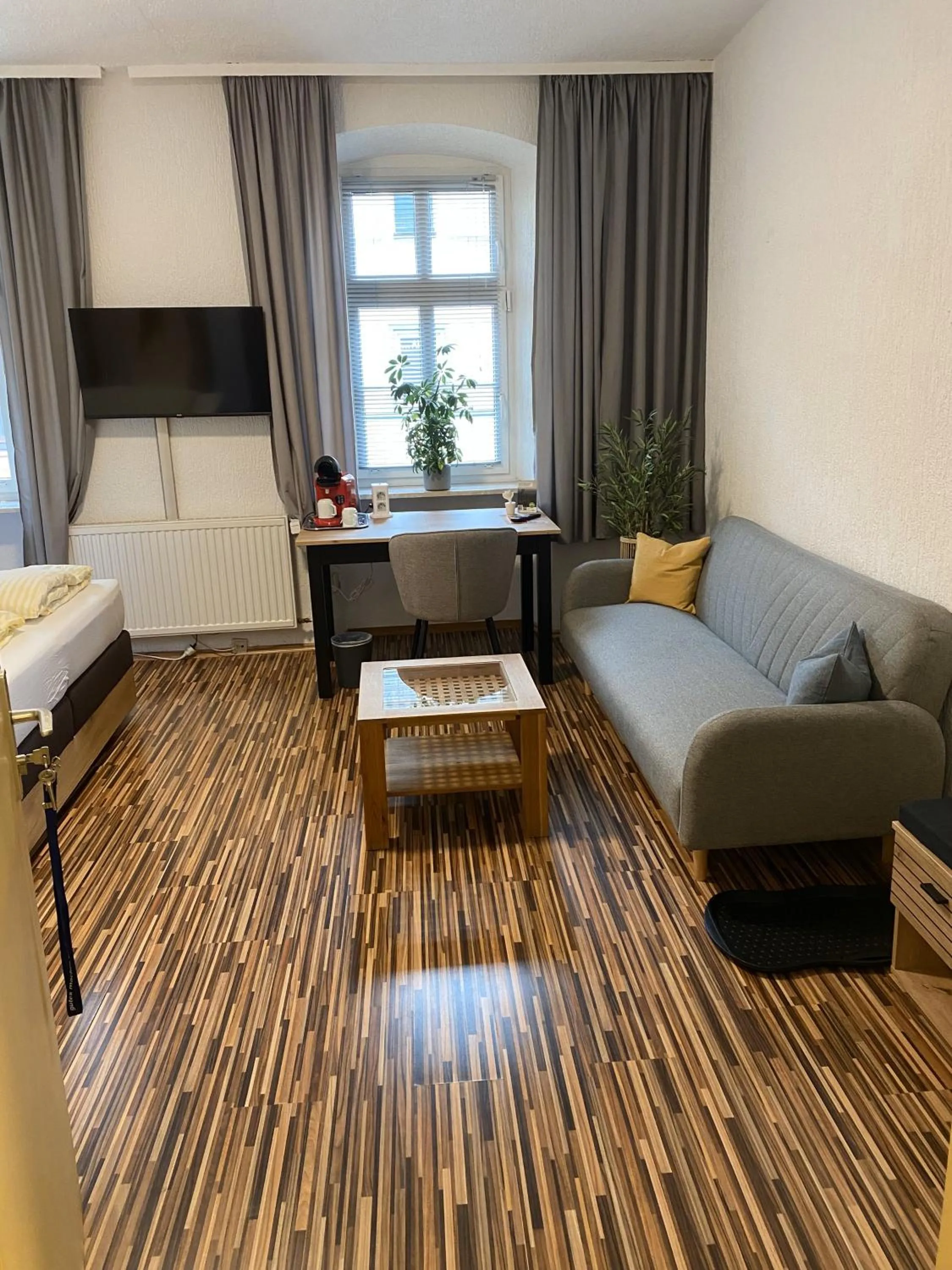 Bed in Gasthof Hotel Bräustübl