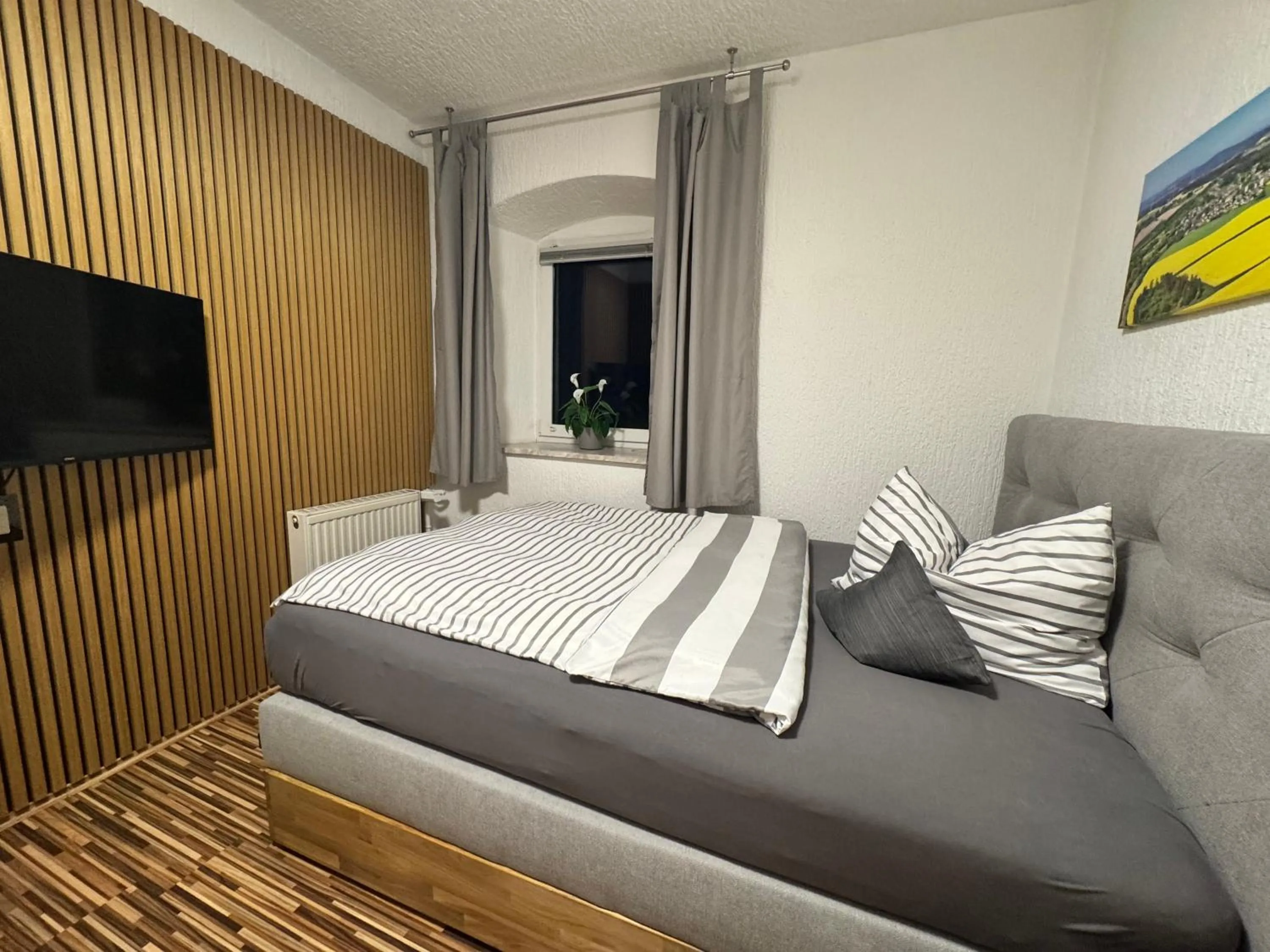 Photo of the whole room, Bed in Gasthof Hotel Bräustübl