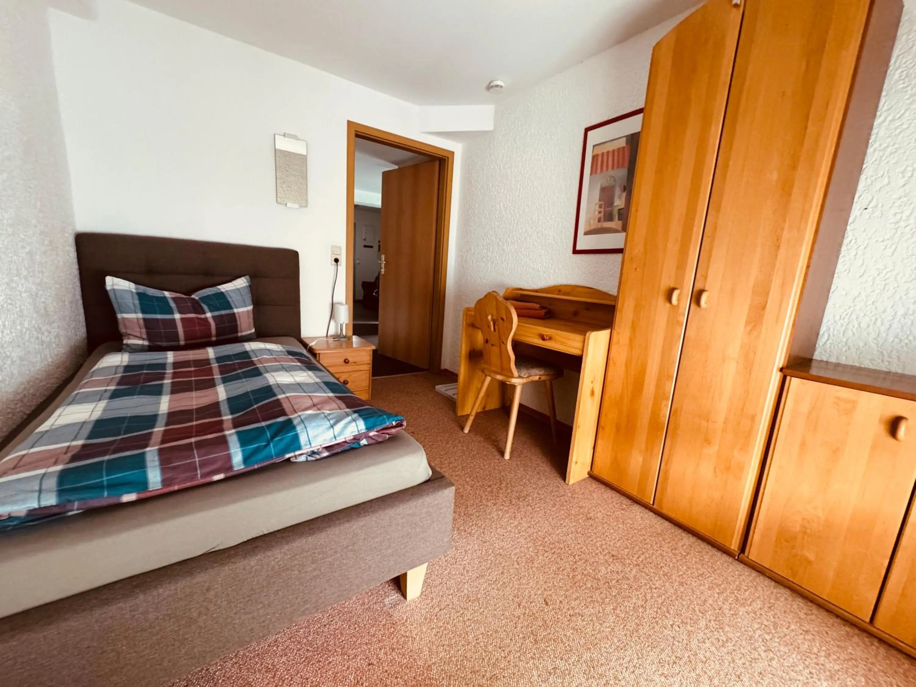 Bedroom, Bed in Gasthof Hotel Bräustübl