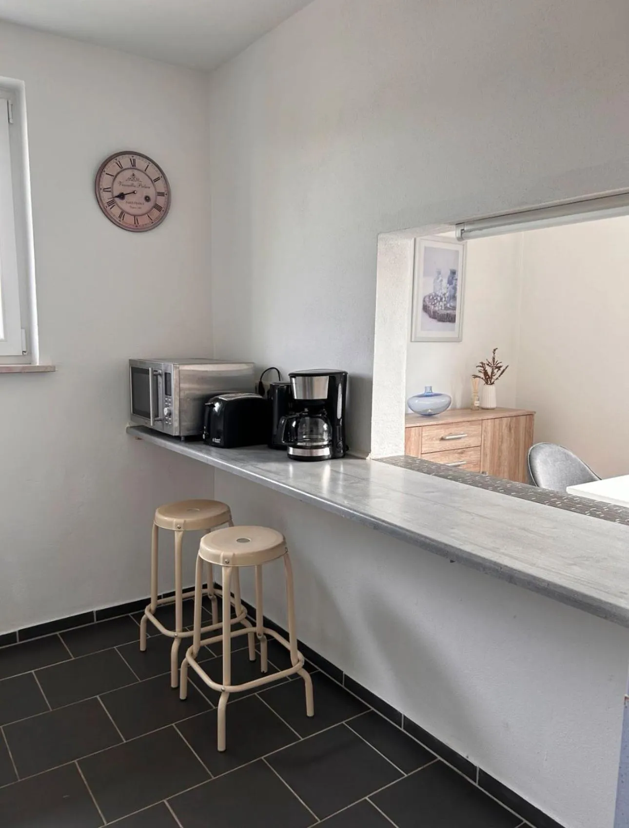 Kitchen or kitchenette in Gasthof Hotel Bräustübl