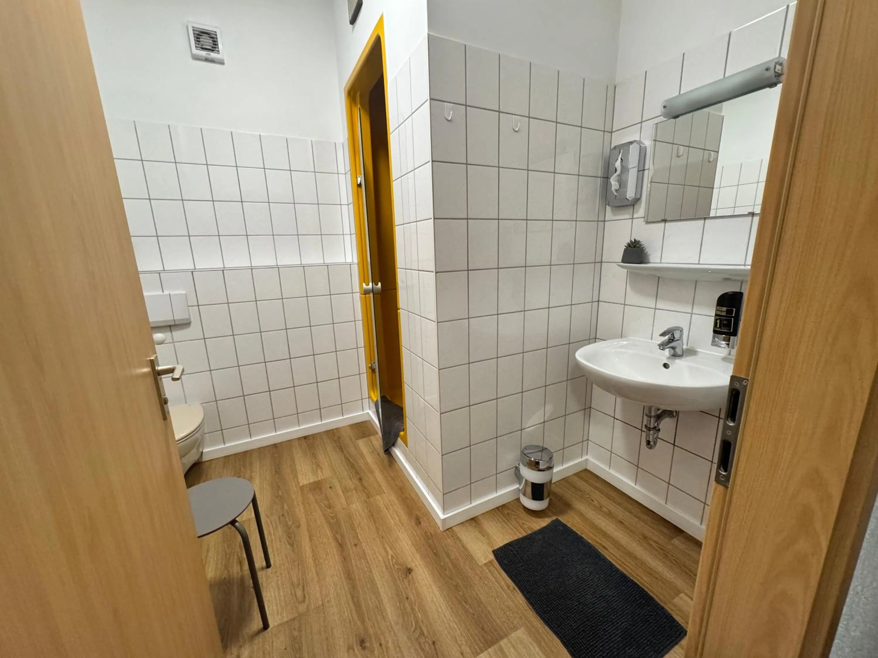 Bathroom in Gasthof Hotel Bräustübl