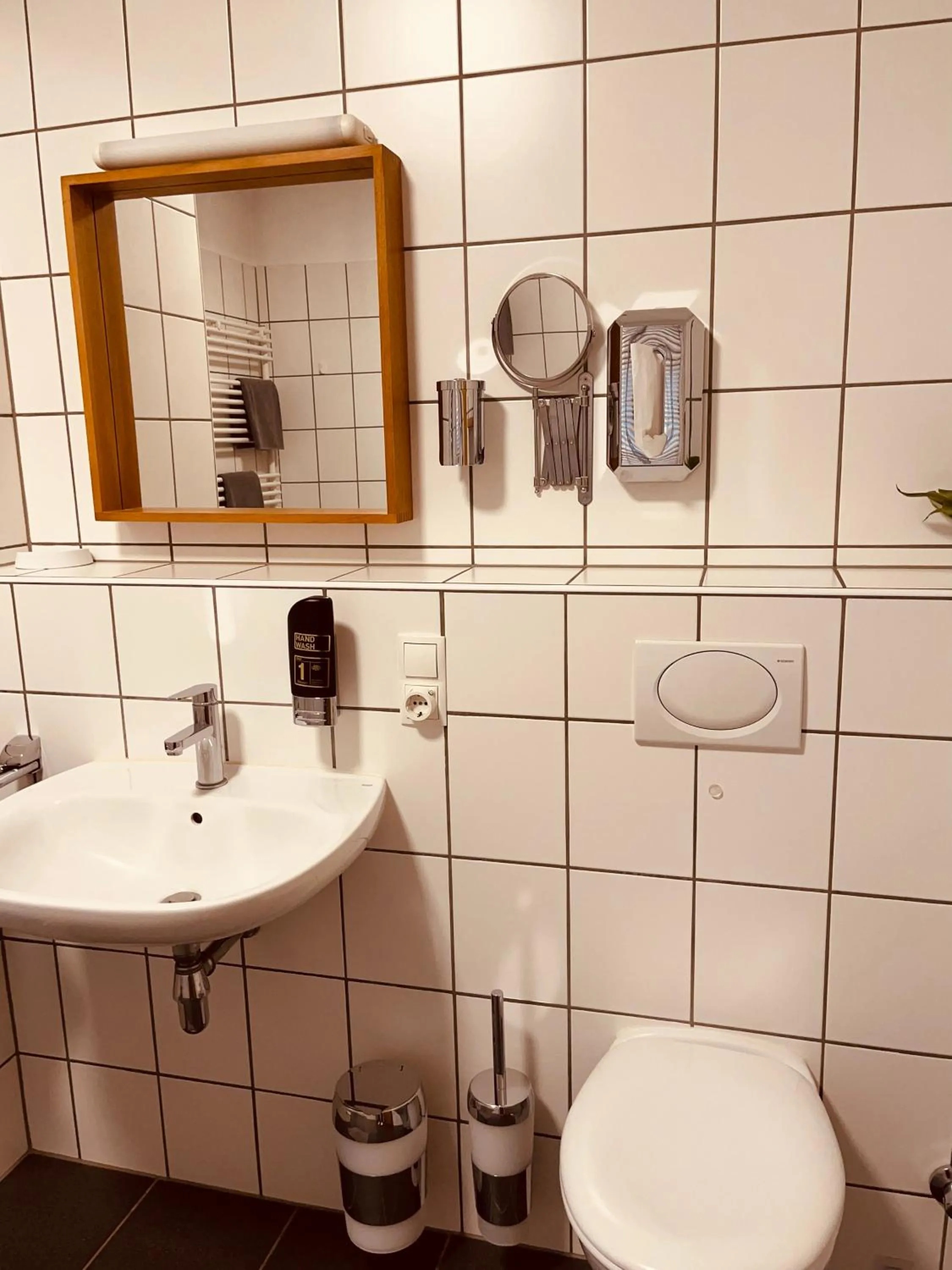 Bathroom in Gasthof Hotel Bräustübl