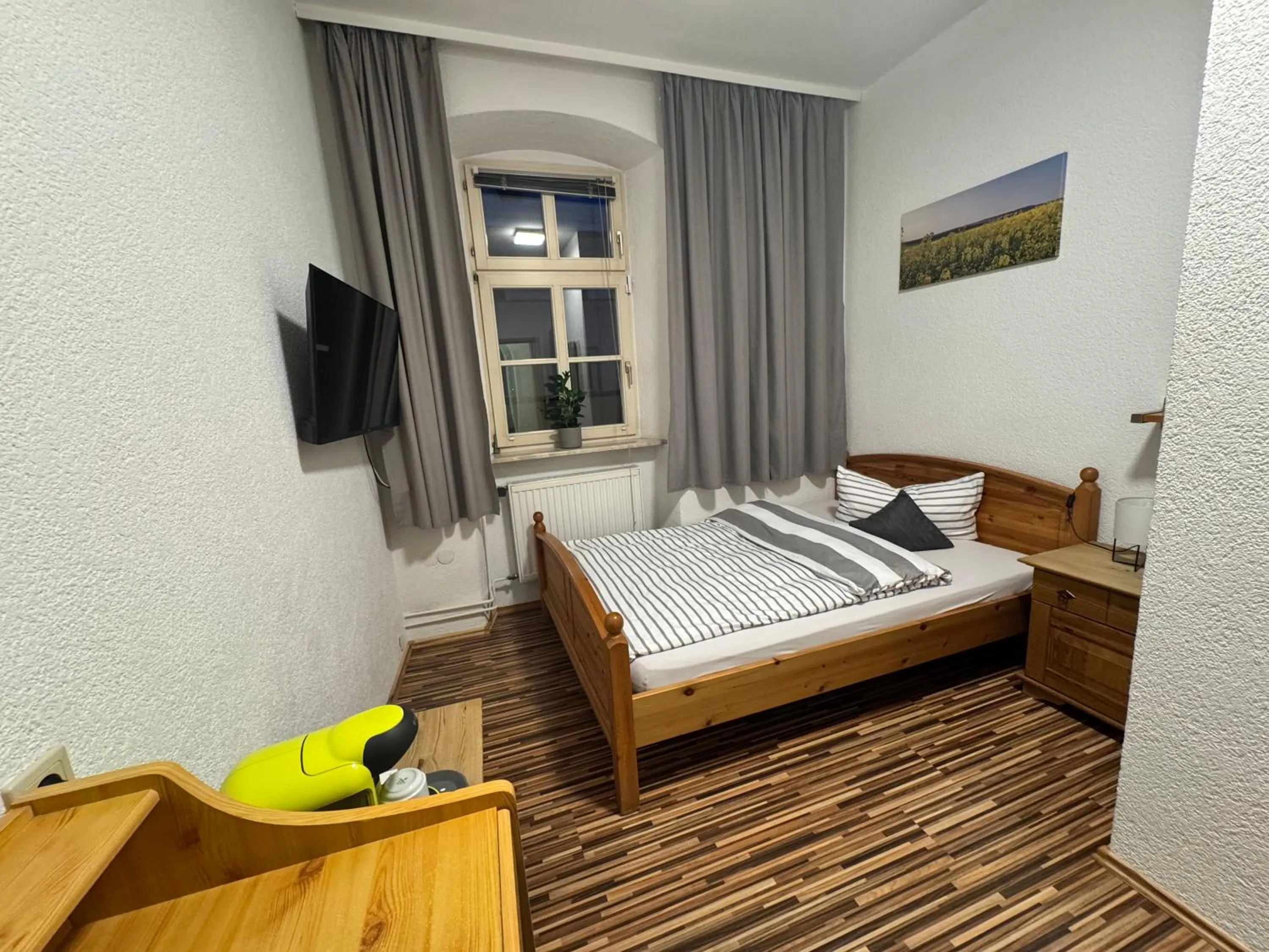 Photo of the whole room, Bed in Gasthof Hotel Bräustübl