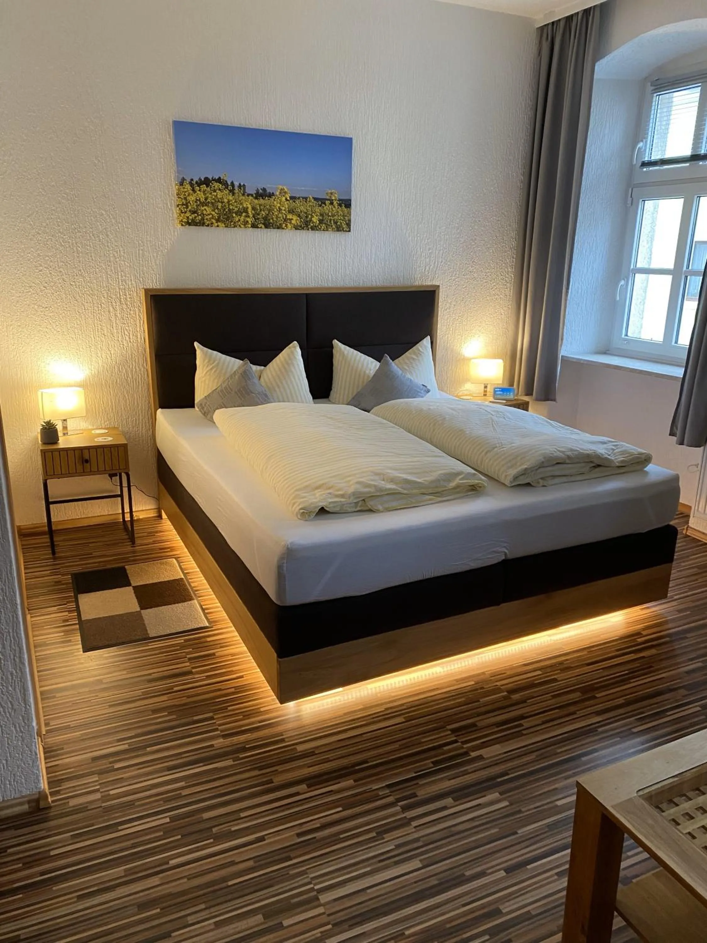 Bed in Gasthof Hotel Bräustübl