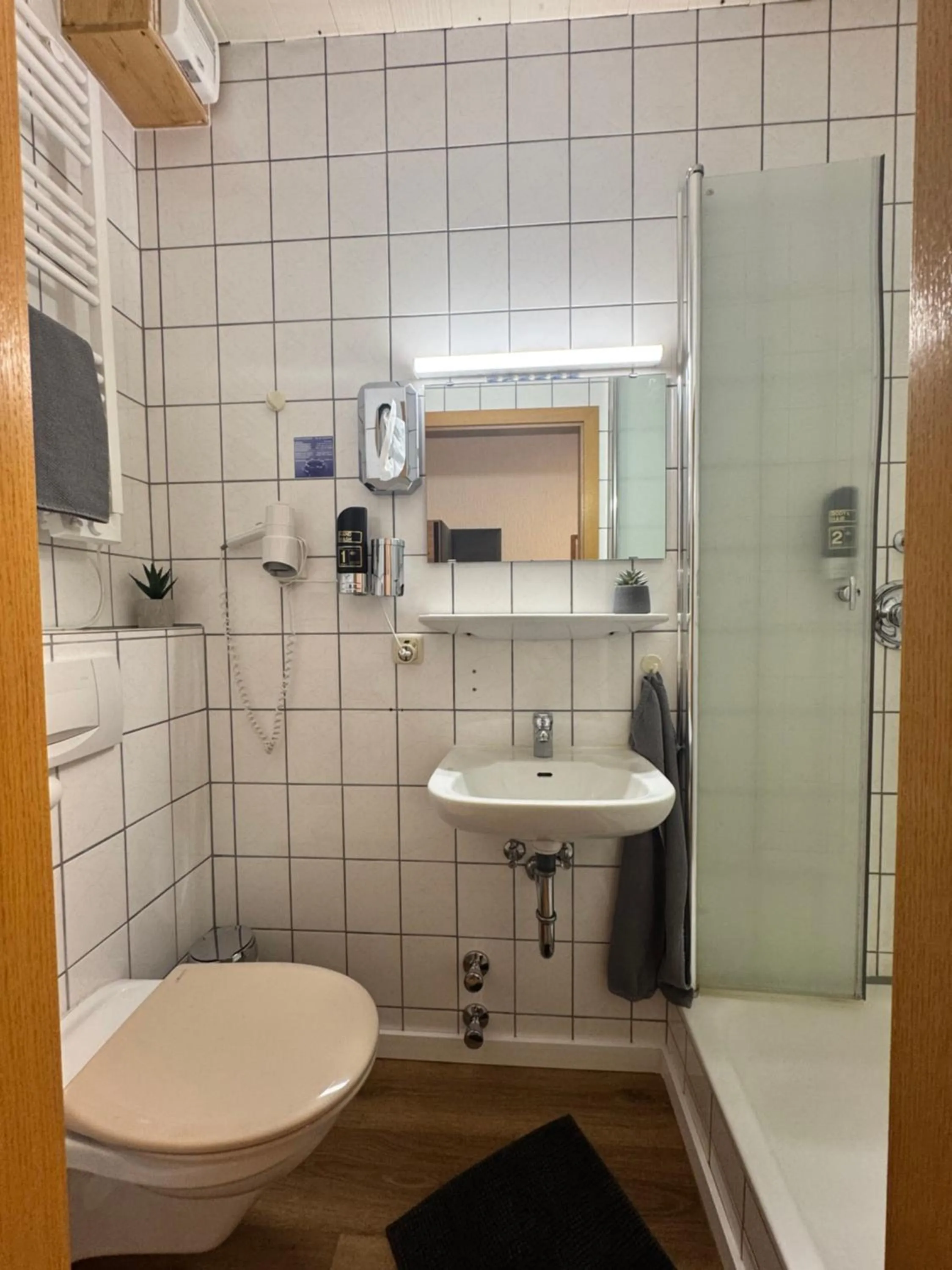 Bathroom in Gasthof Hotel Bräustübl