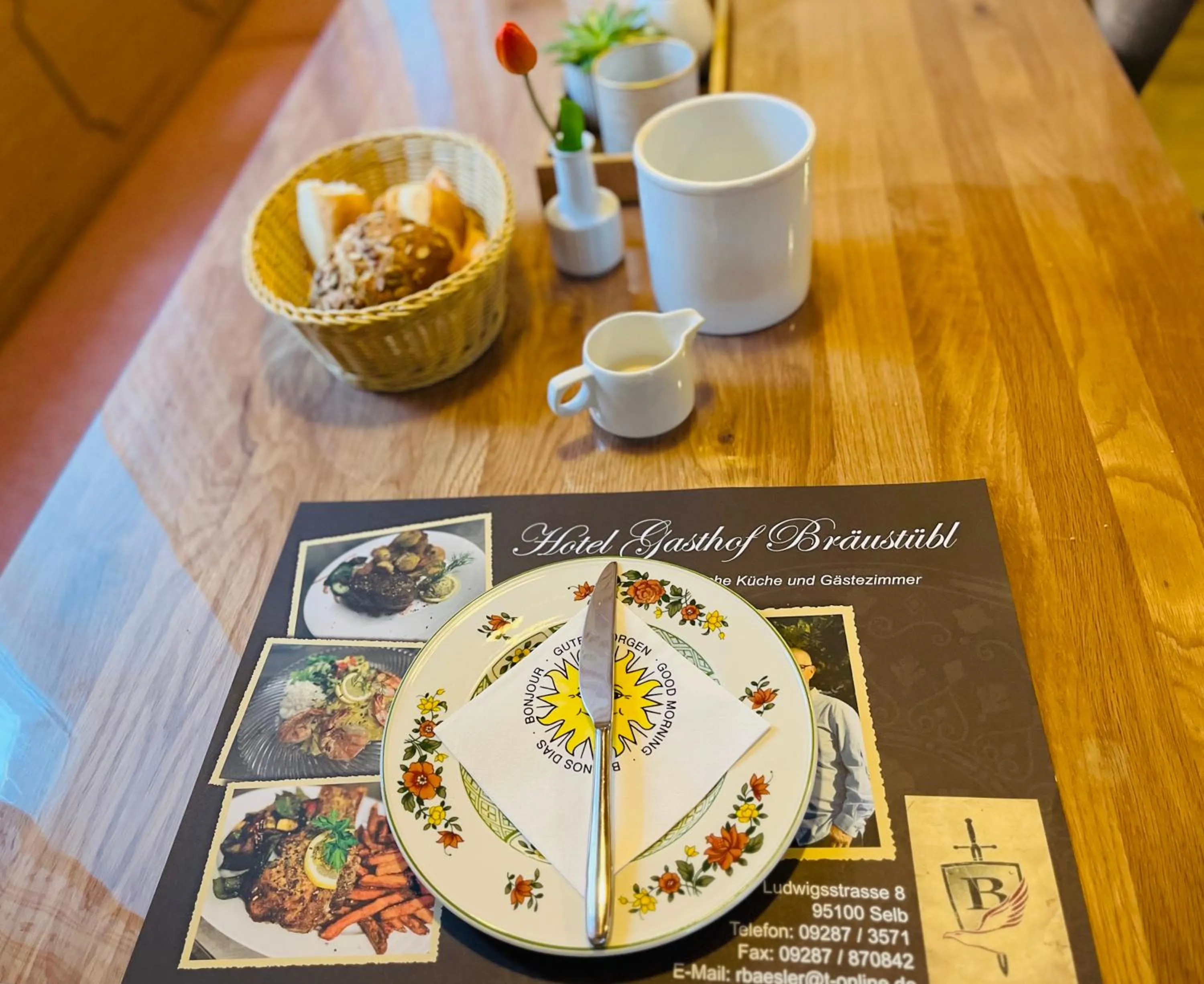 Food and drinks in Gasthof Hotel Bräustübl