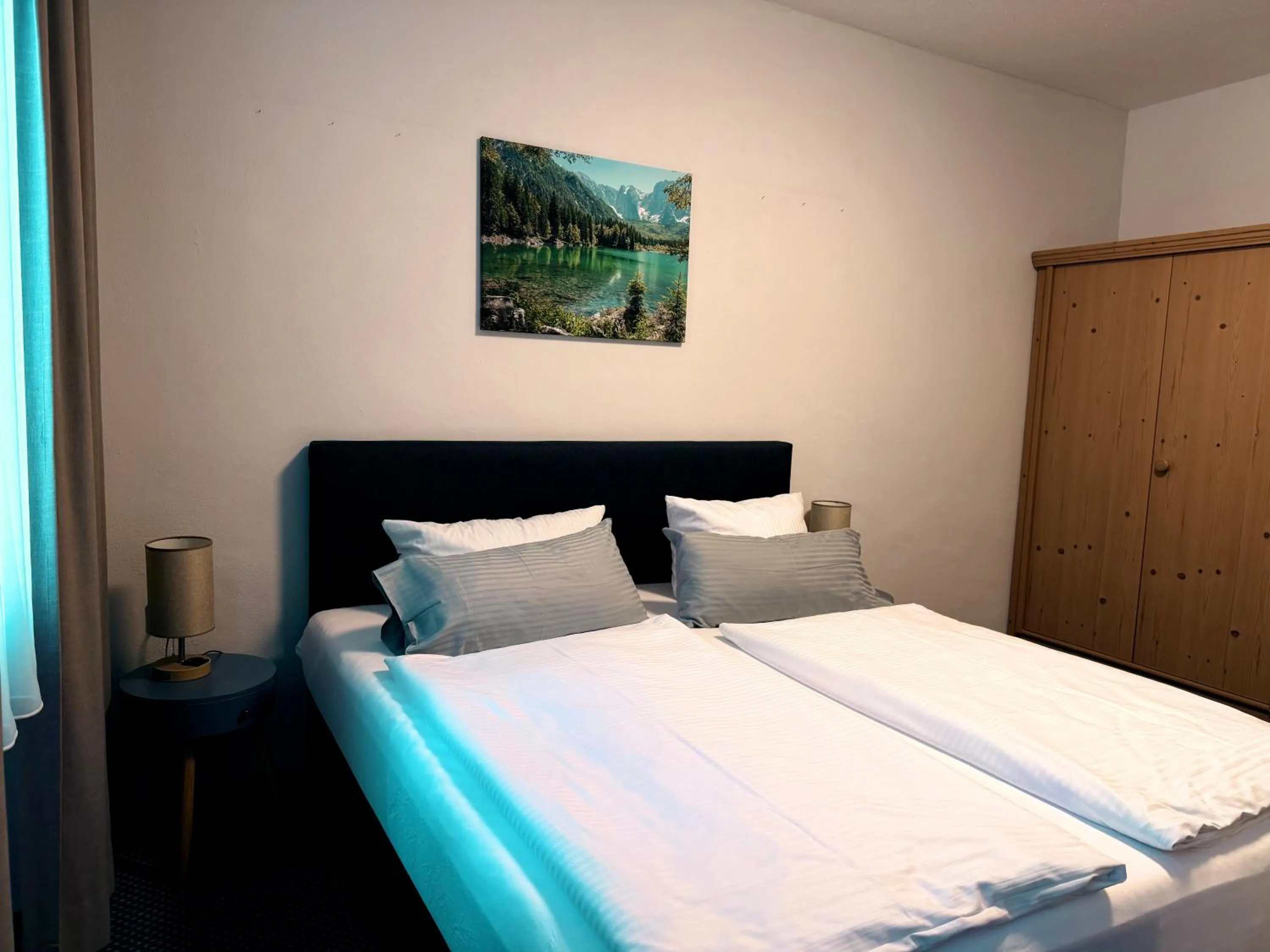 Bed in Gasthof Hotel Bräustübl und Haus Boutique