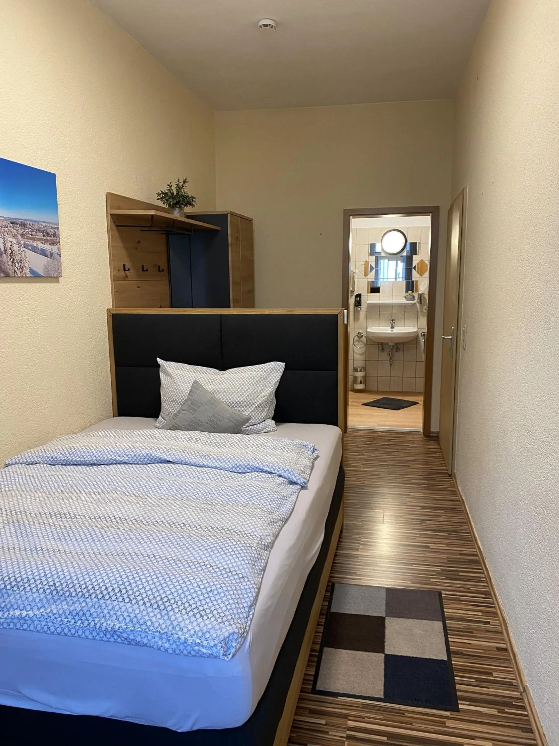 Bed in Gasthof Hotel Bräustübl