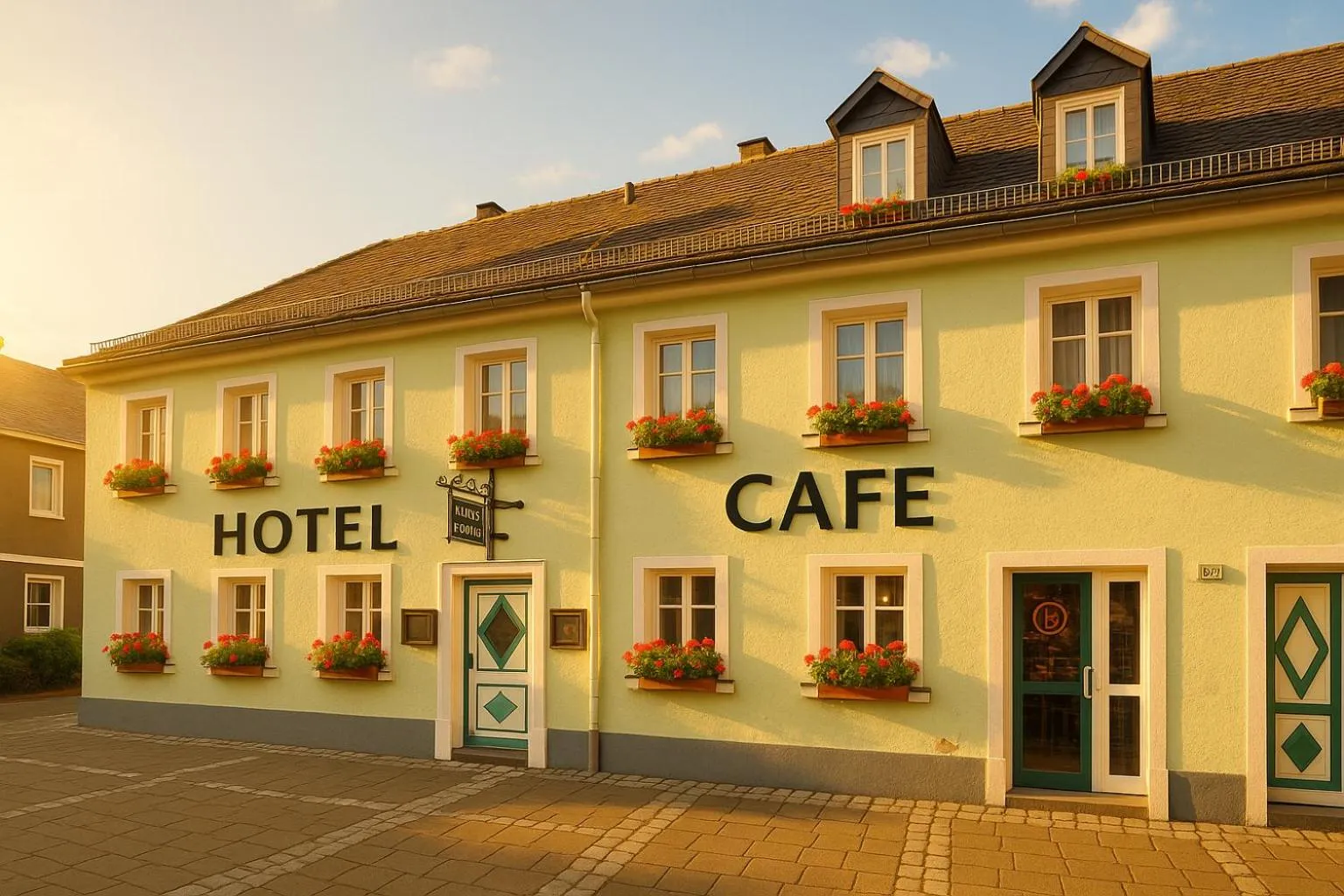 Property building in Gasthof Hotel Bräustübl und Haus Boutique